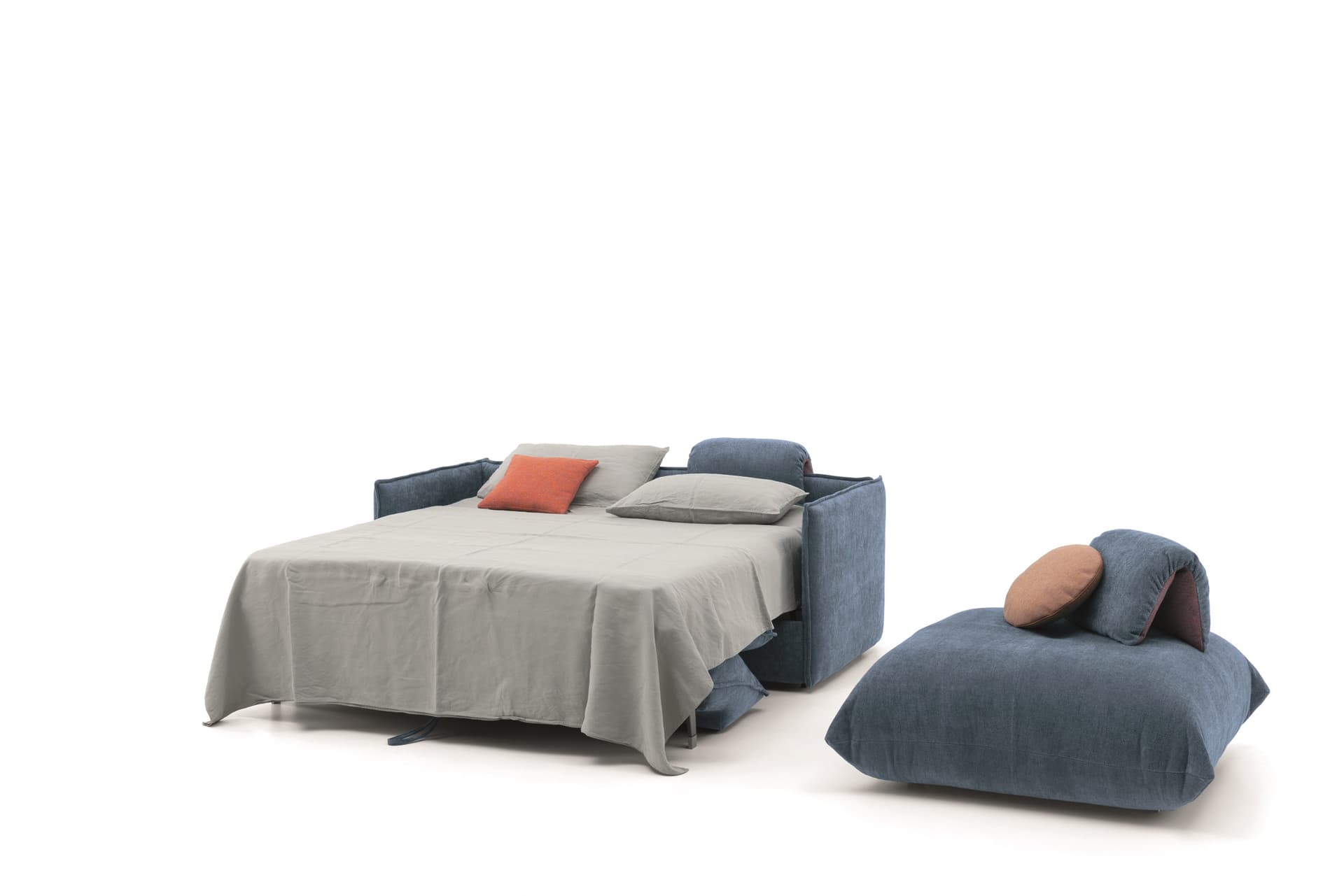 AERRE ITALIA
VIRGO
Double fabric sofa bed