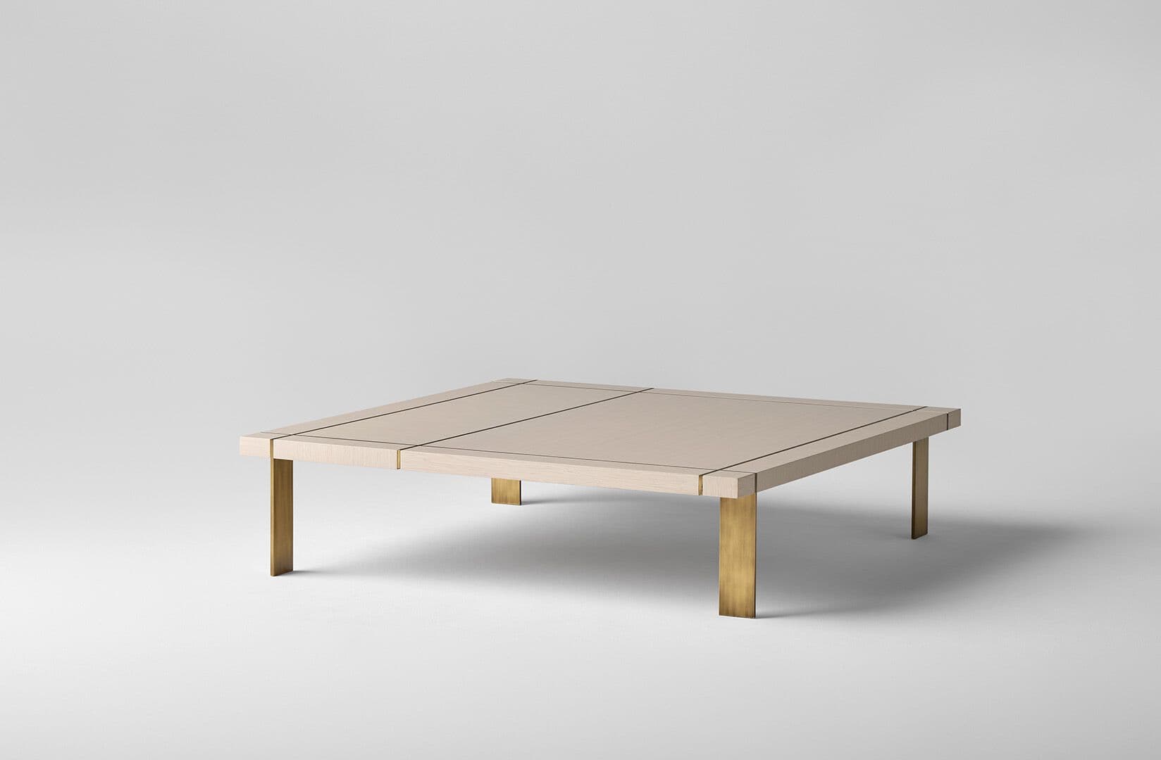 Alexandra
TEMPO
Low square wooden coffee table
