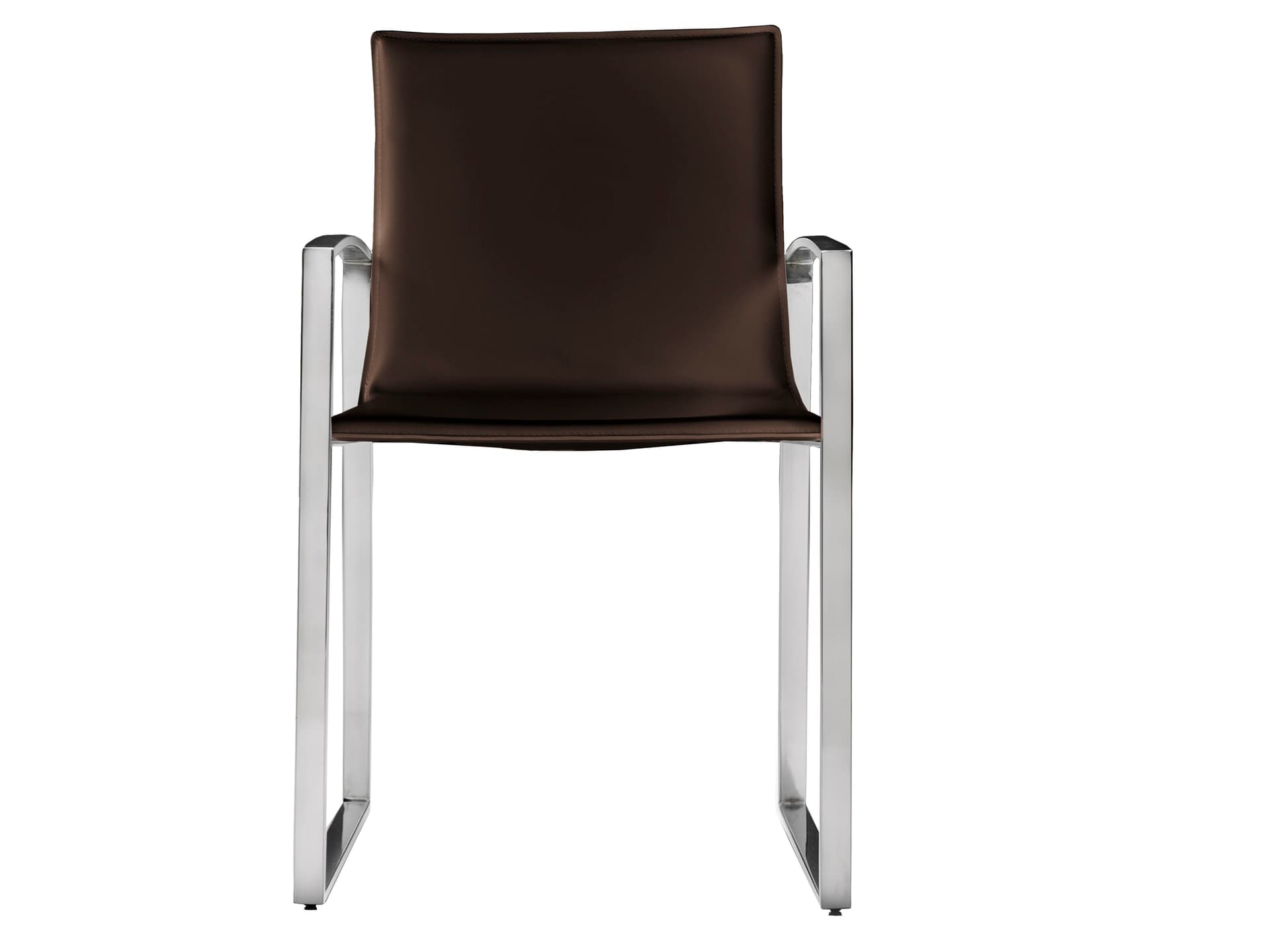 Altek
ANDREA
Tanned leather chair with armrests