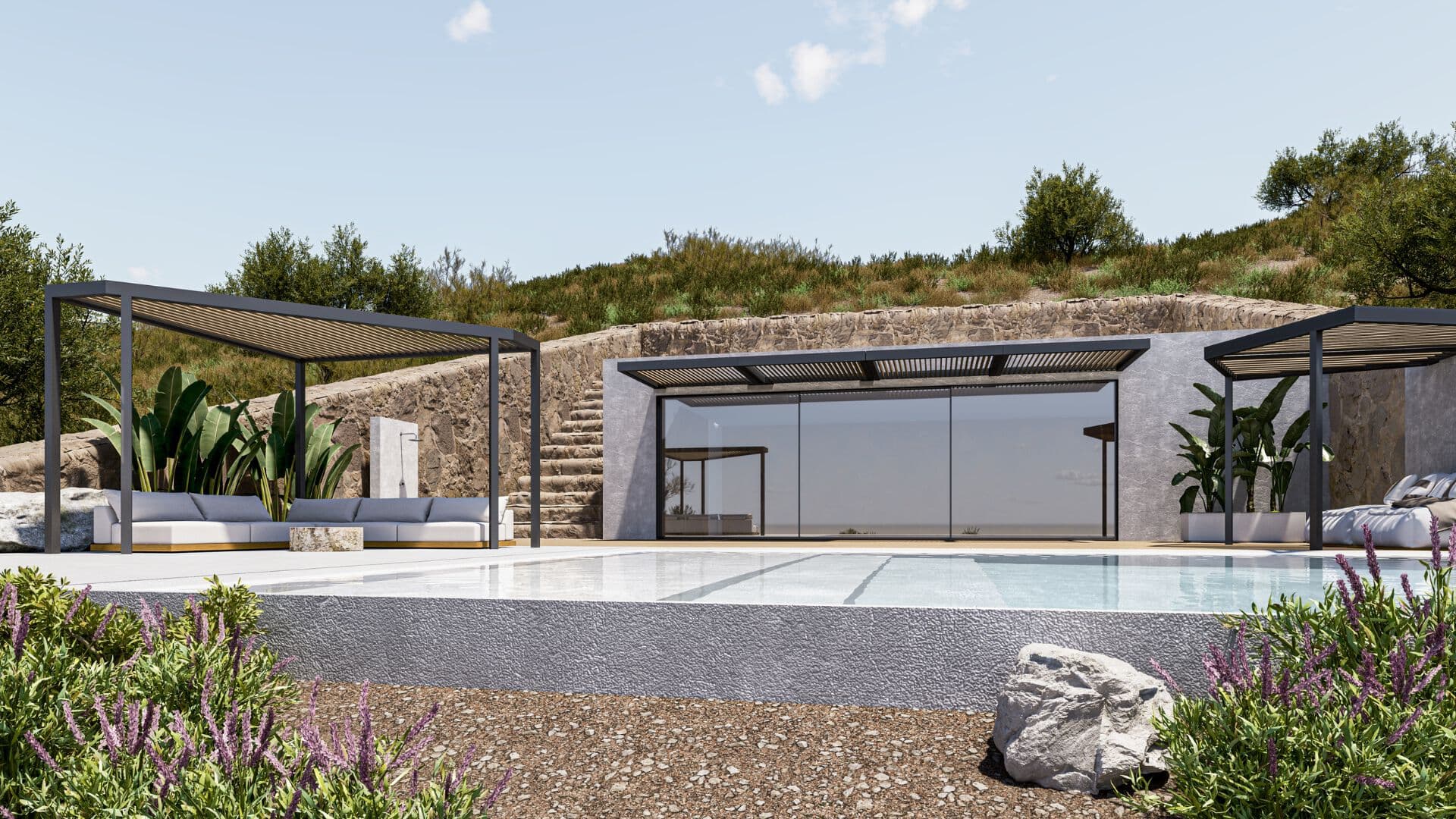 Alumil
SMARTIA PG120F
Fixed Aluminium pergola