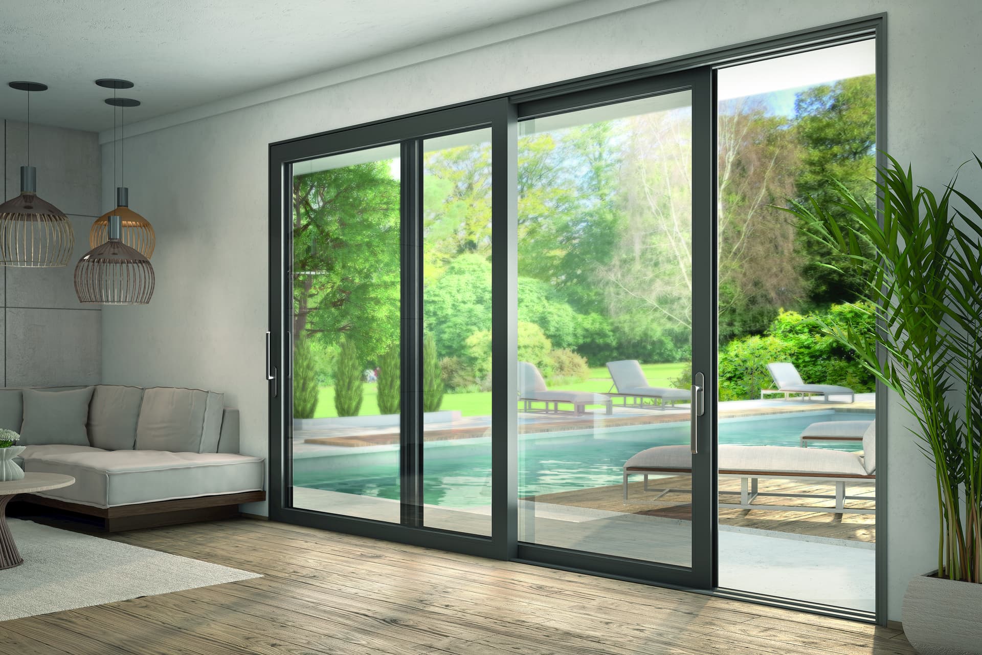 Alumil
SMARTIA S560
Lift and slide system window