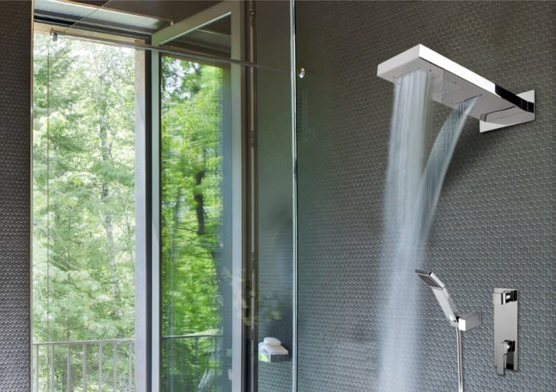 Ama Luxury Shower
NINFE
Stainless steel shower set with hand shower with overhead shower