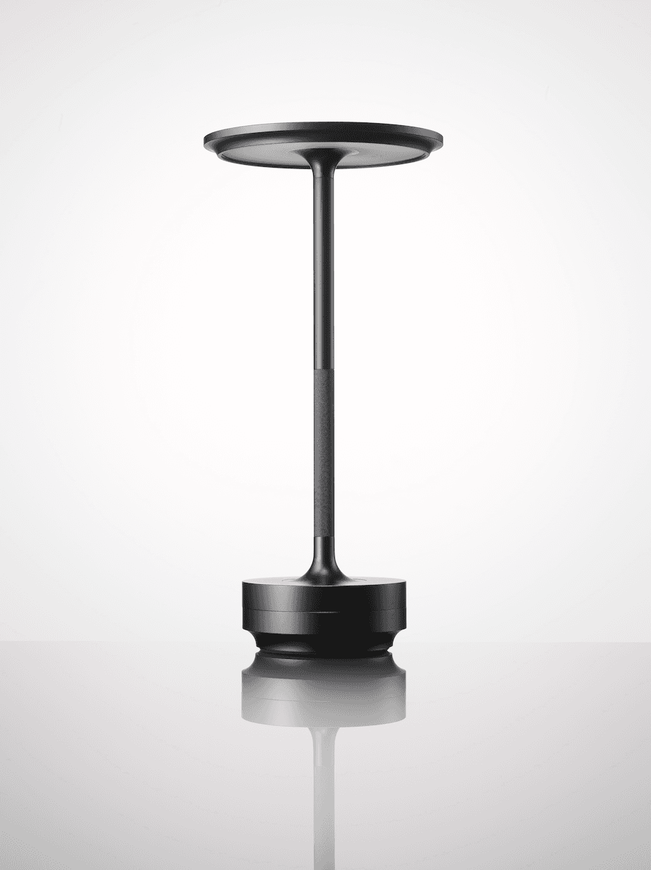 Ambientec
TURN ALUMINIUM BLACK
LED cordless table lamp with USB charging