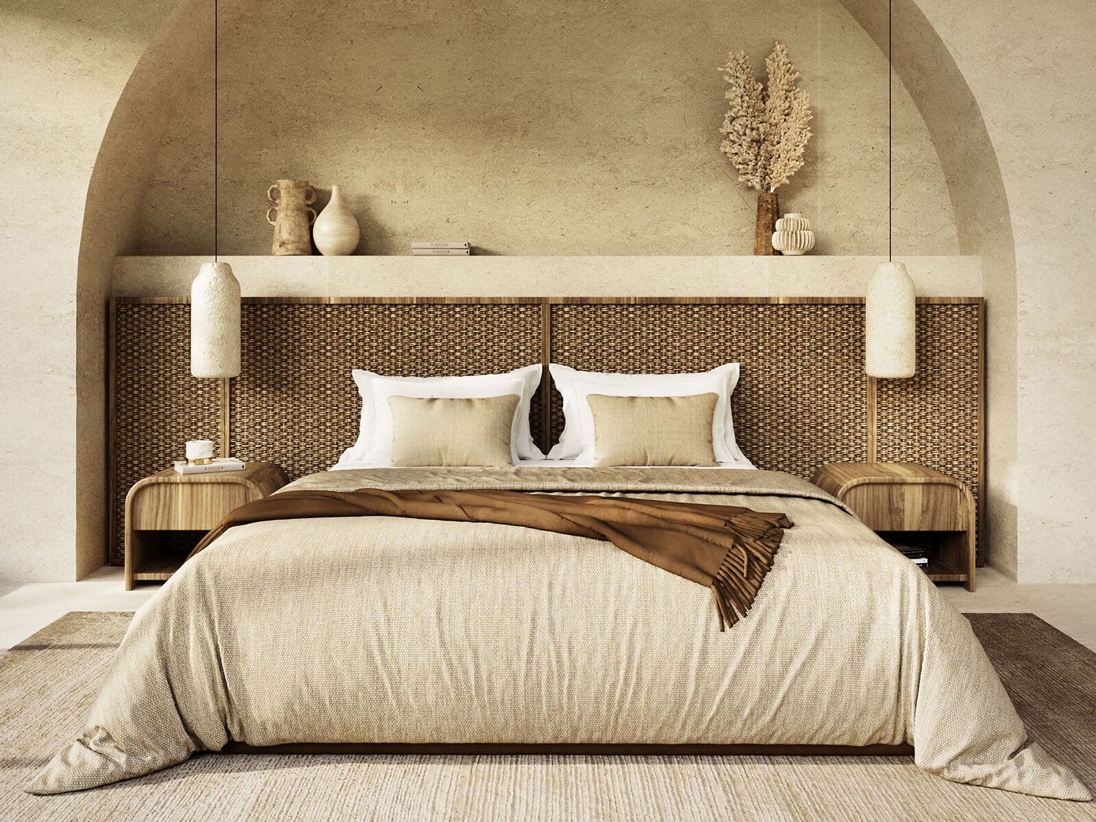 ANA ROQUE INTERIORS
EMMA
Fabric double bed