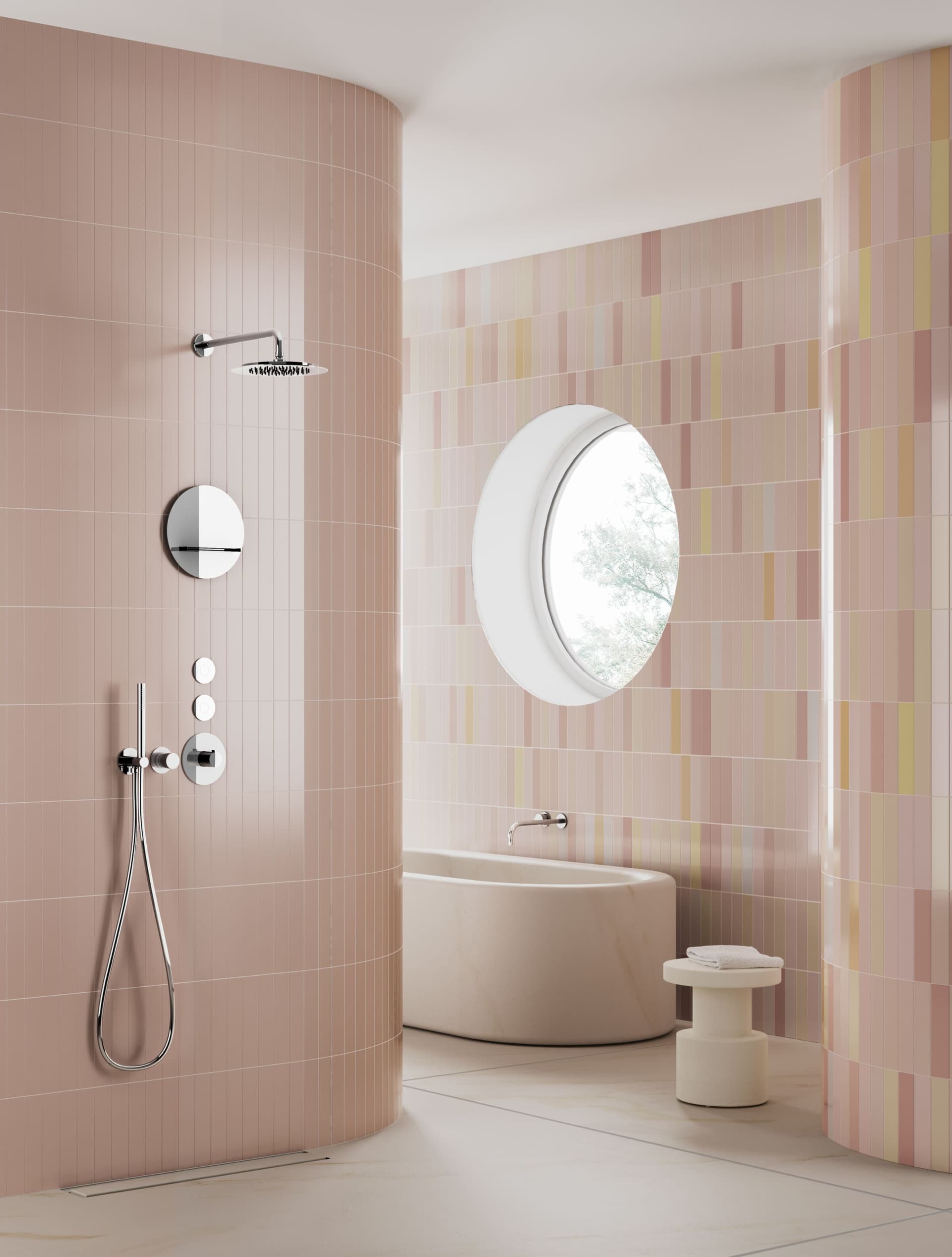 AQUAELITE
CASCADE ROUND
Stainless steel waterfall spout