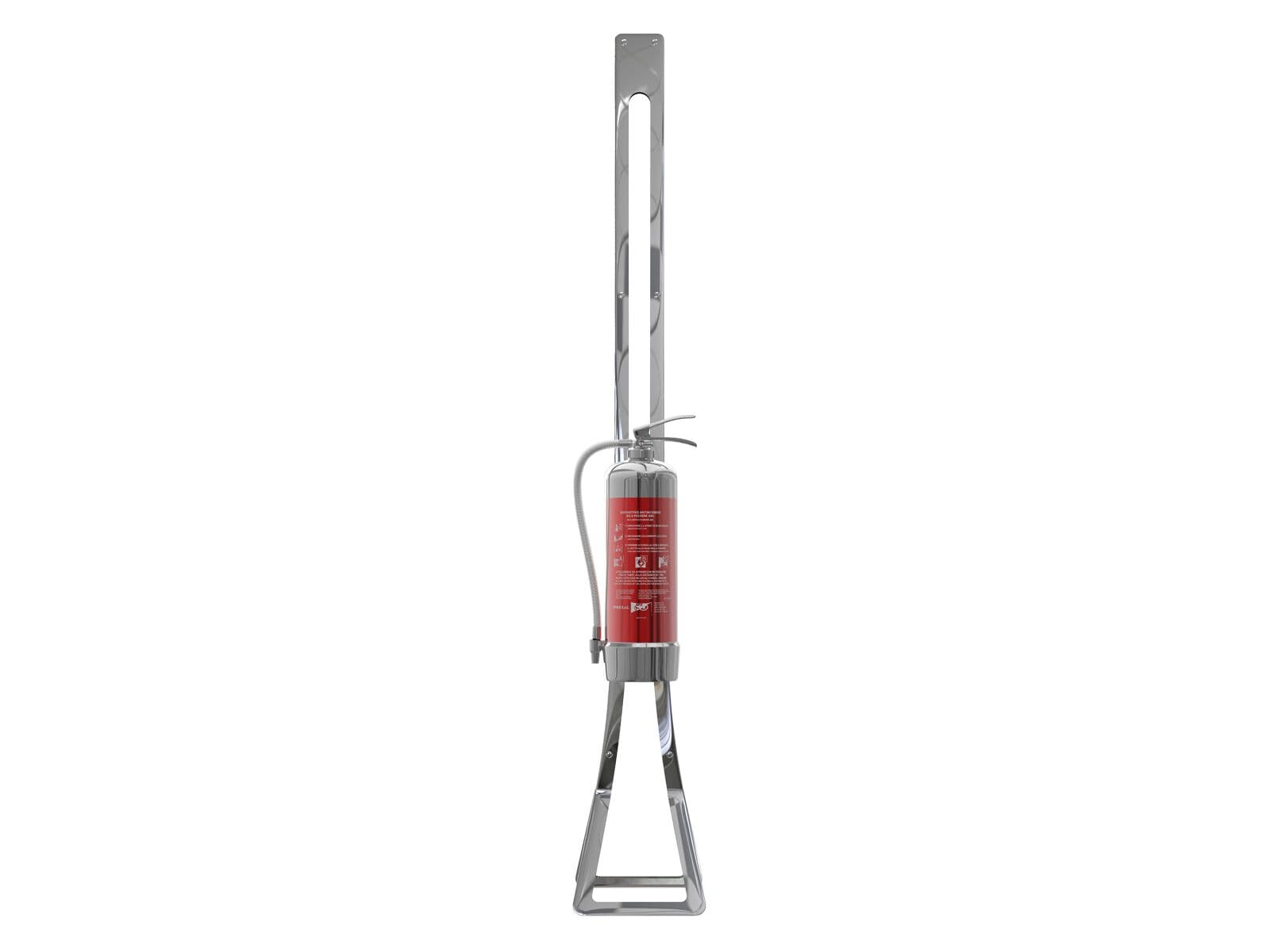 ARQ Luxury Extinguishers - Пенный огнетушитель серебряный