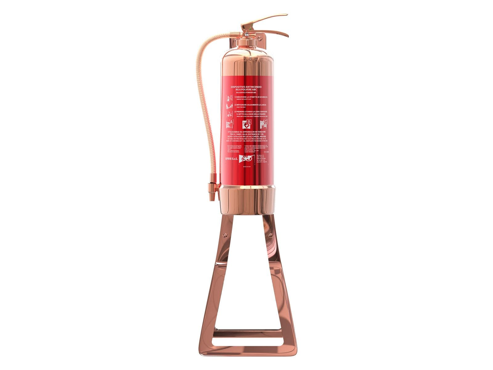 ARQ Luxury Extinguishers - Огнетушитель порошковый розовое золото