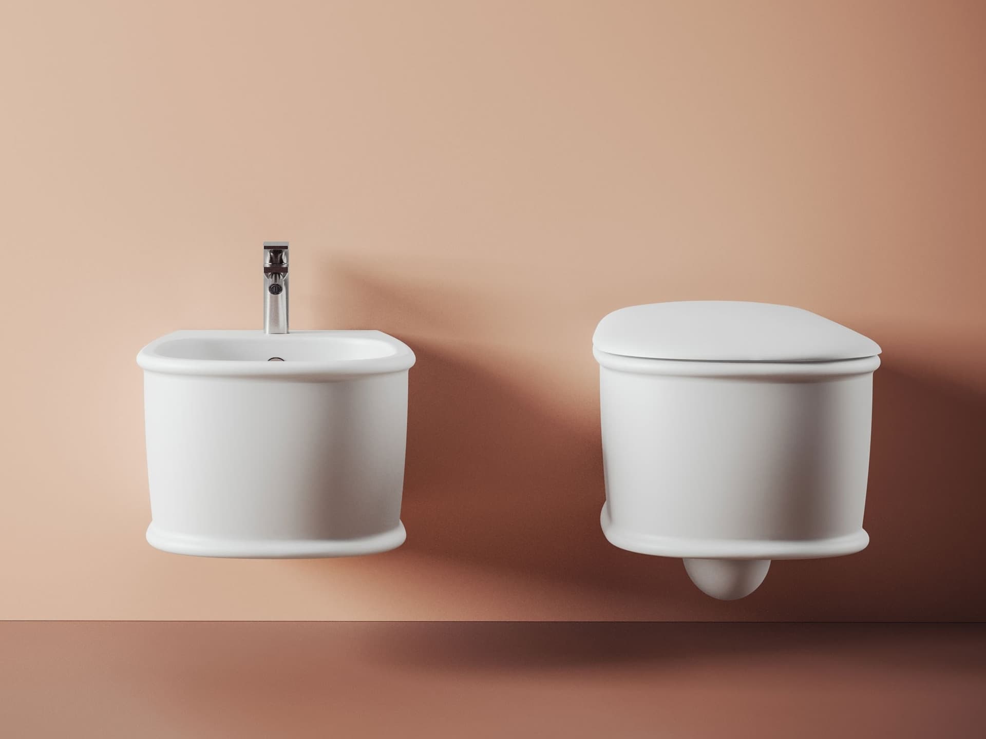 Artceram
ATELIER
Wall-hung ceramic bidet with overflow