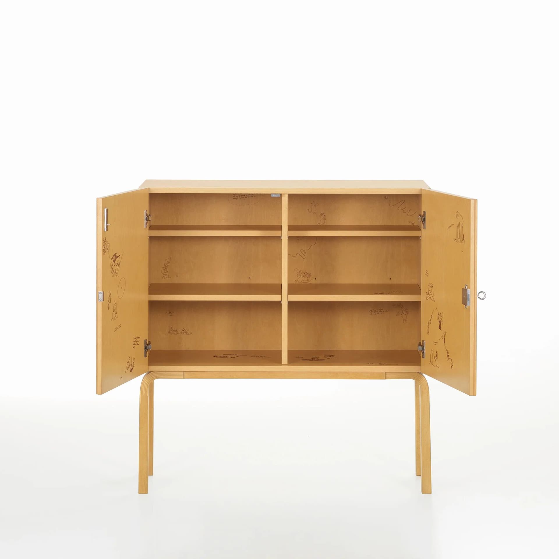 Artek
CABINET 250 CELEBRATION
Birch highboard with doors