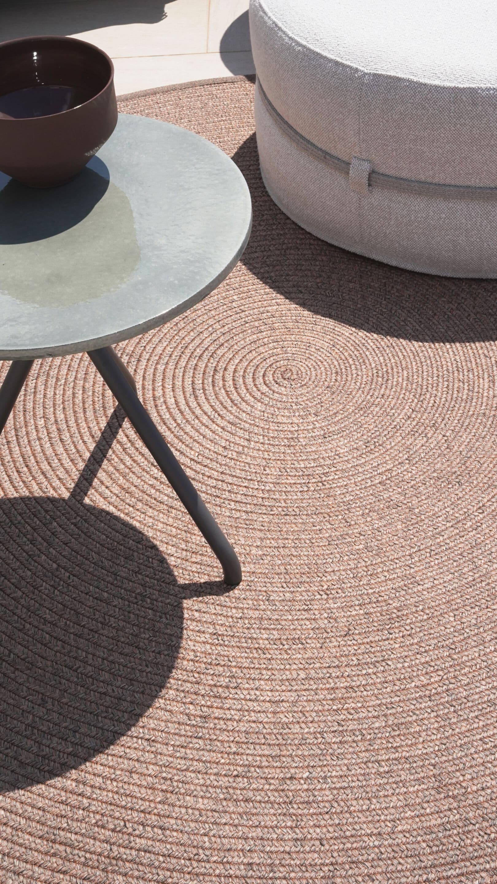Atmosphera
MICHELANGELO
Round fabric outdoor rugs