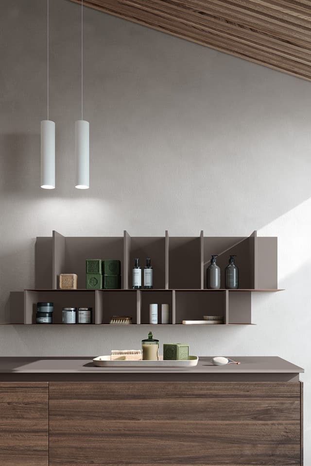 Azzurra Group
ALL 14
Sectional laminate vanity unit with integrated washbasin
