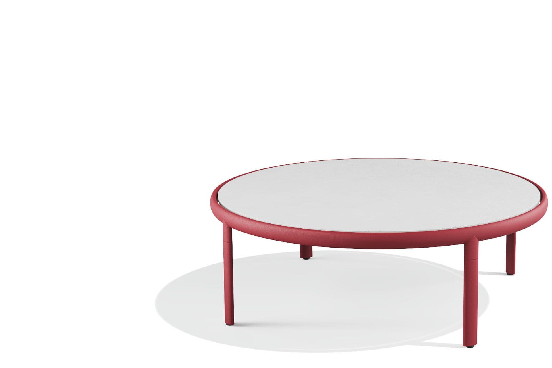 BABEL D
MELIK
Round powder coated steel coffee table
