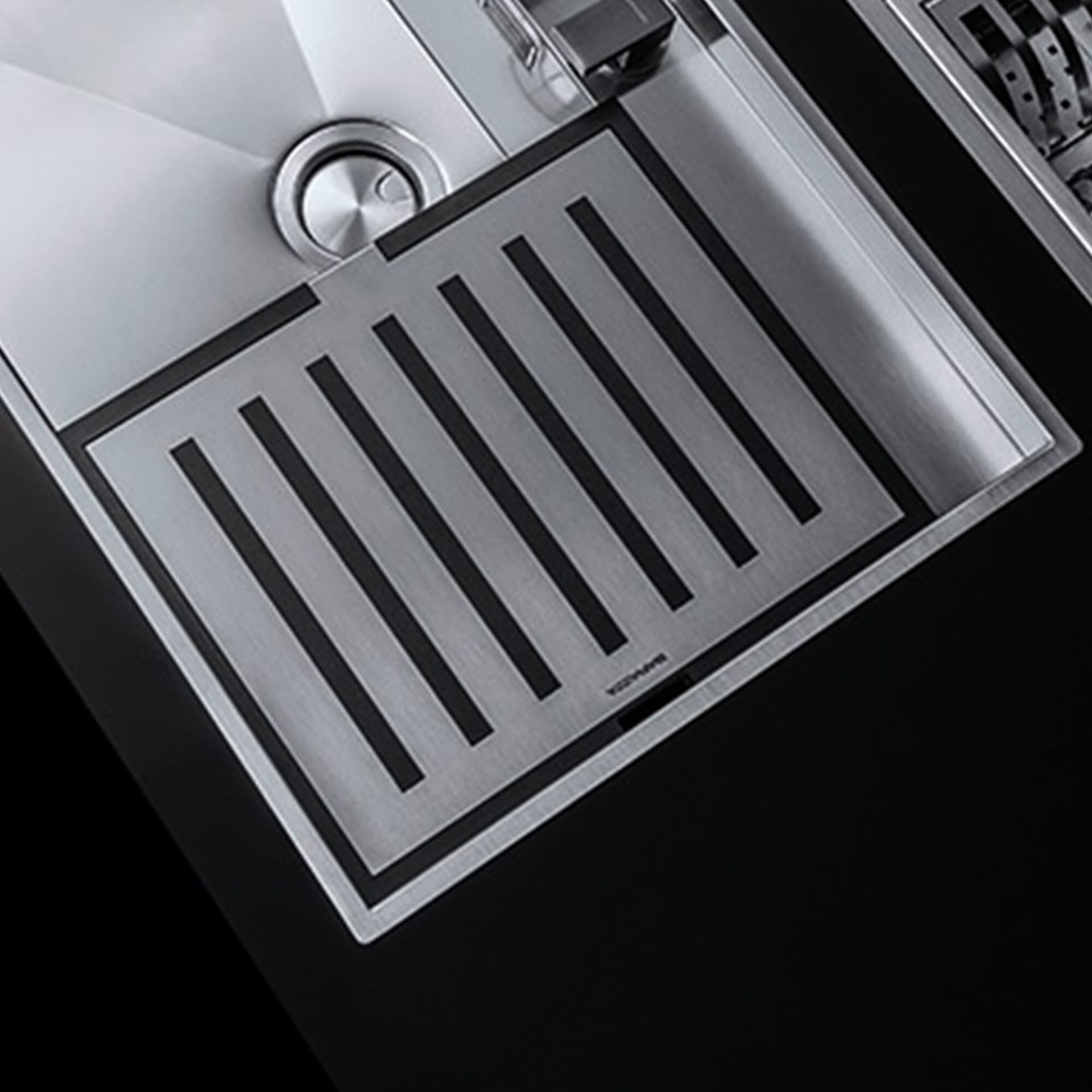 Barazza
B_FREE 1TBF
Rectangular stainless steel chopping board