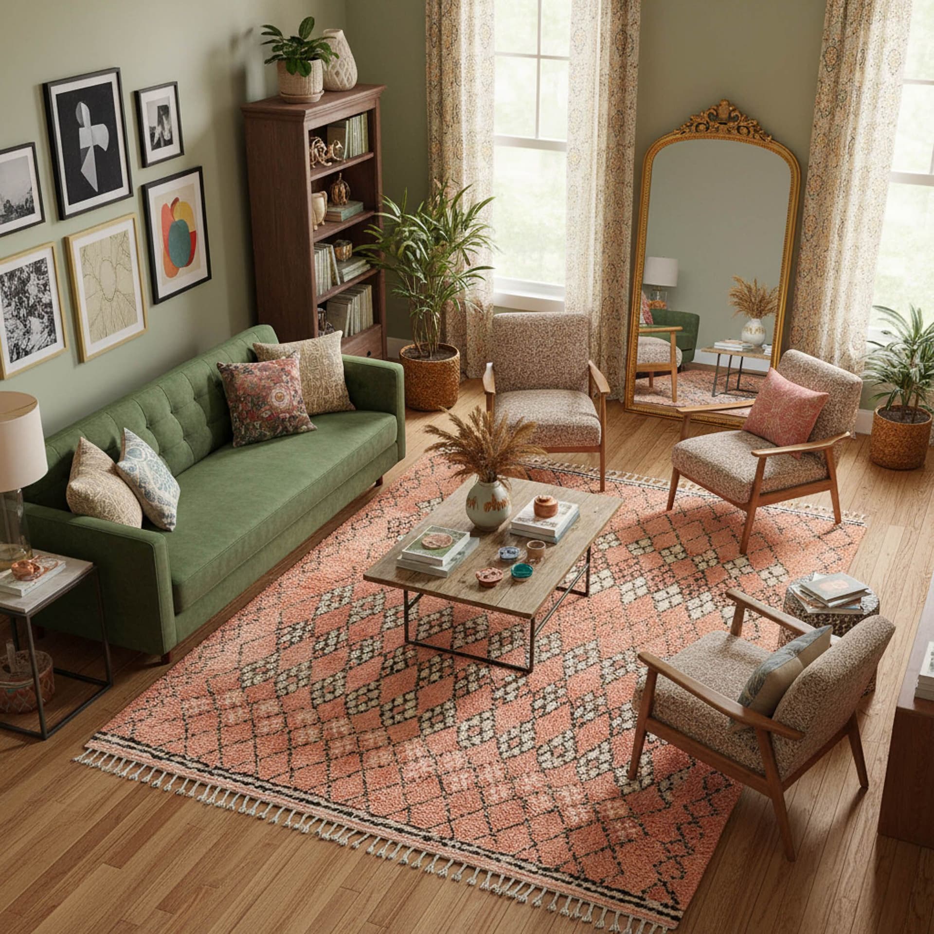Benisouk
SADAF – SHEEN
Hand-knotted shag rug