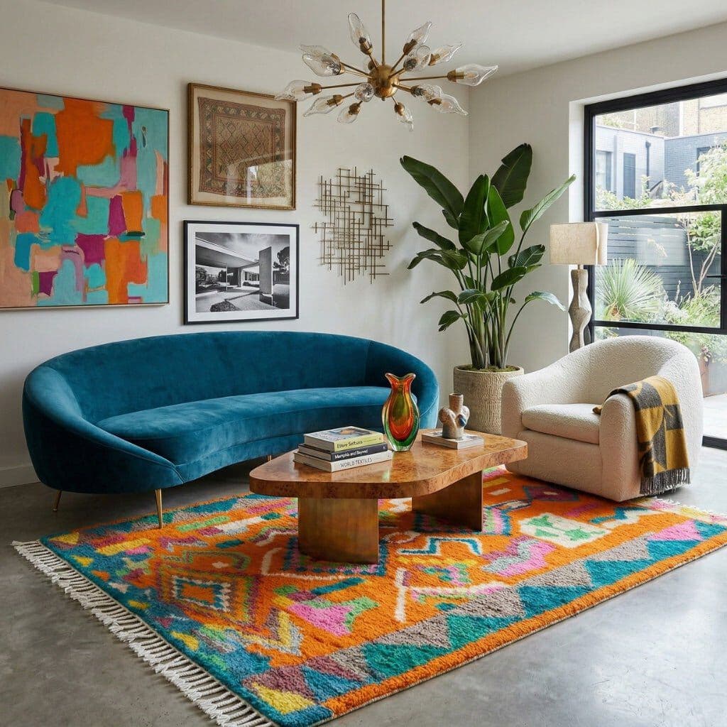 Benisouk
SIRAJ – FLICKER
Hand-knotted shag rug