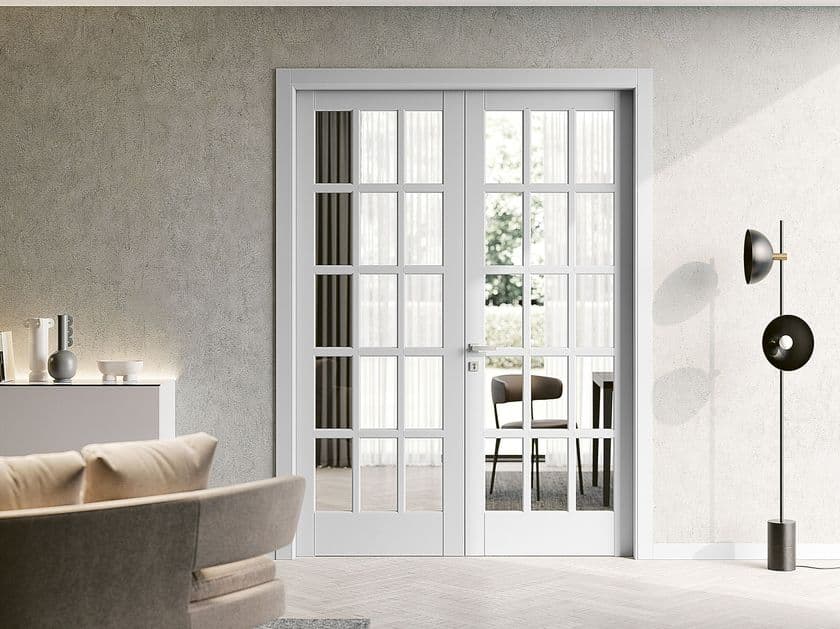 Bertolotto Porte
BALTIMORA 2001 CUSTOM
Hinged wood and glass door