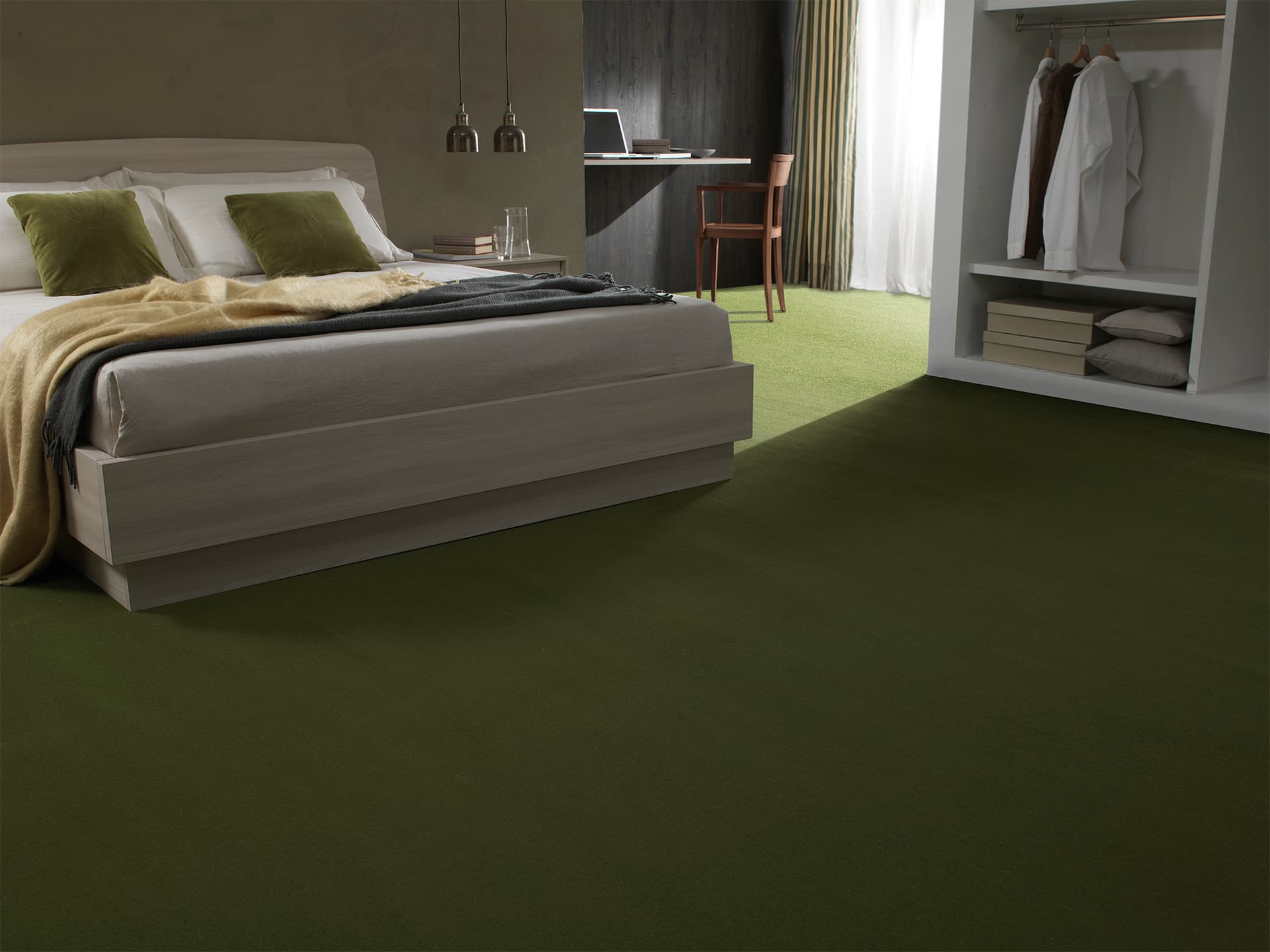 Besana Moquette
AMERICA
Solid-color carpeting