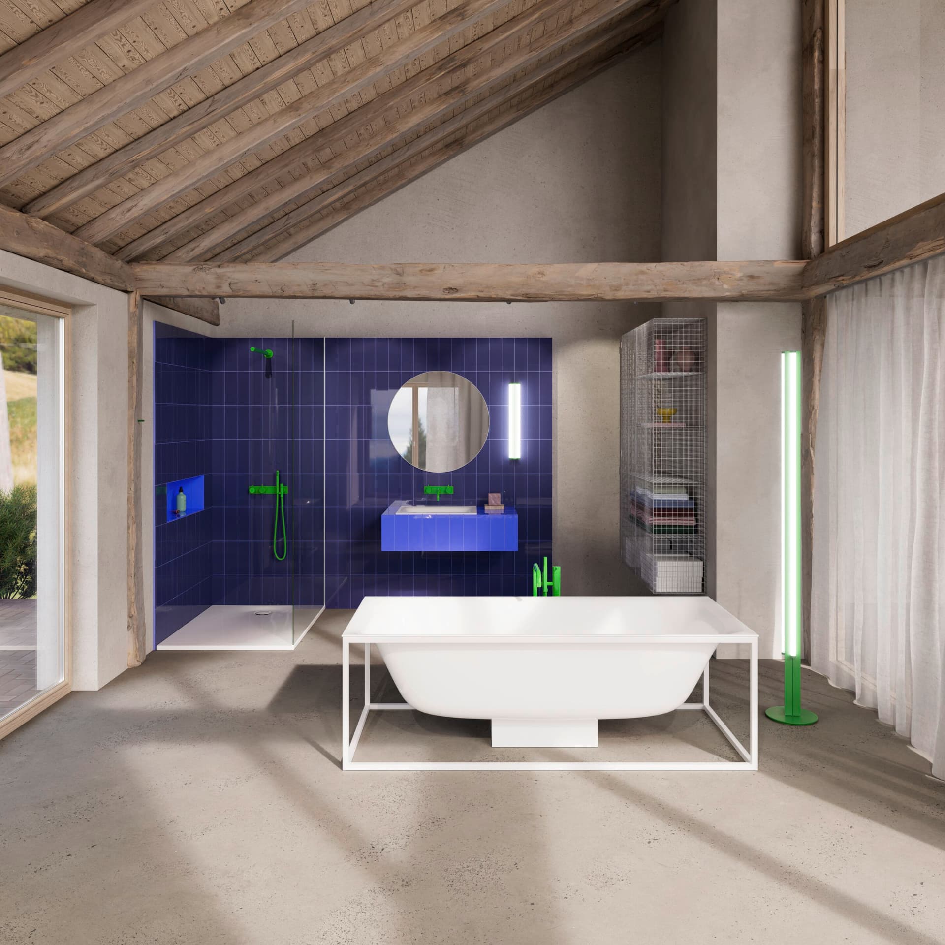 Bette
BETTELUX SHAPE
Freestanding enamelled steel bathtub