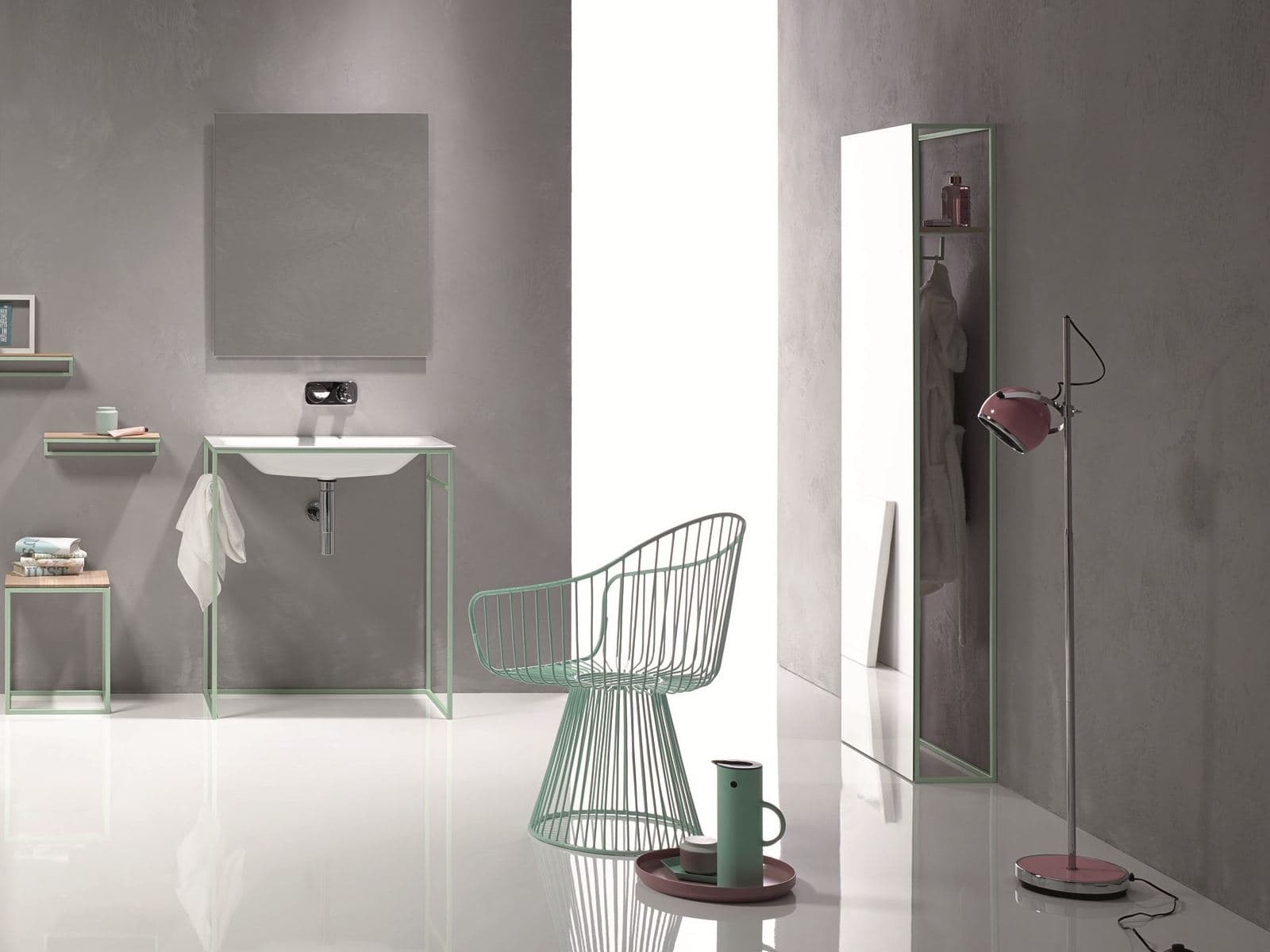 Bette
BETTELUX SHAPE
Mirror / robe hook