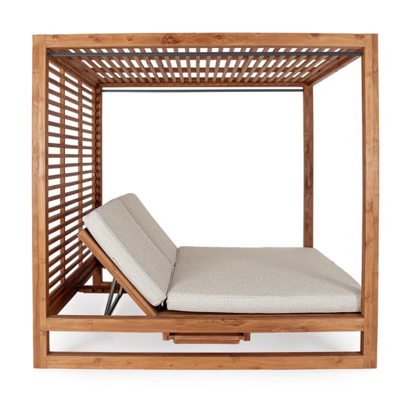 Bizzotto
HONOLULU
Recliner canopy teak garden bed