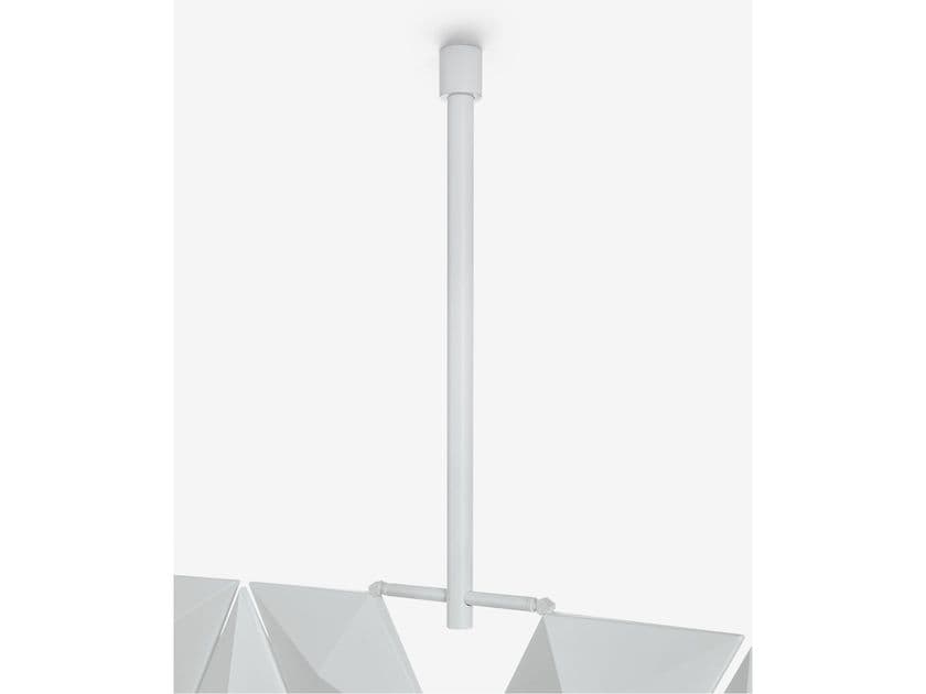 Bloomming
FACET SUSPENSION SYSTEM – WHITE FINISH
Ceiling attachment with fixed length for room dividers