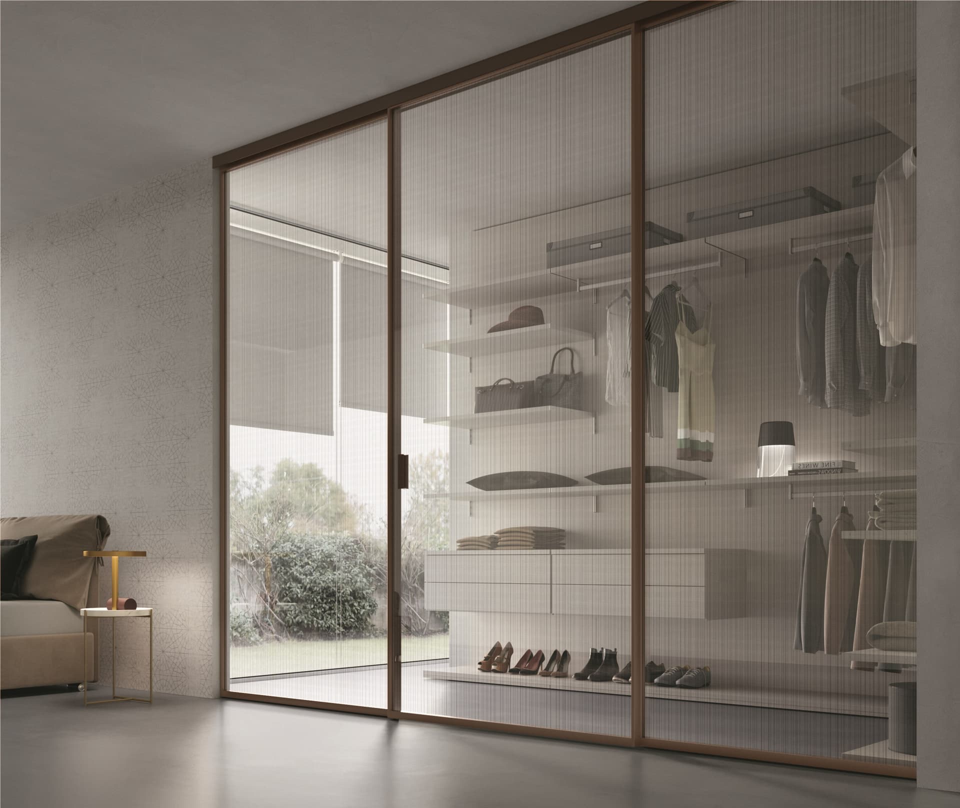 BLUINTERNI
QUADRO-MOVE LUCE
Glass door