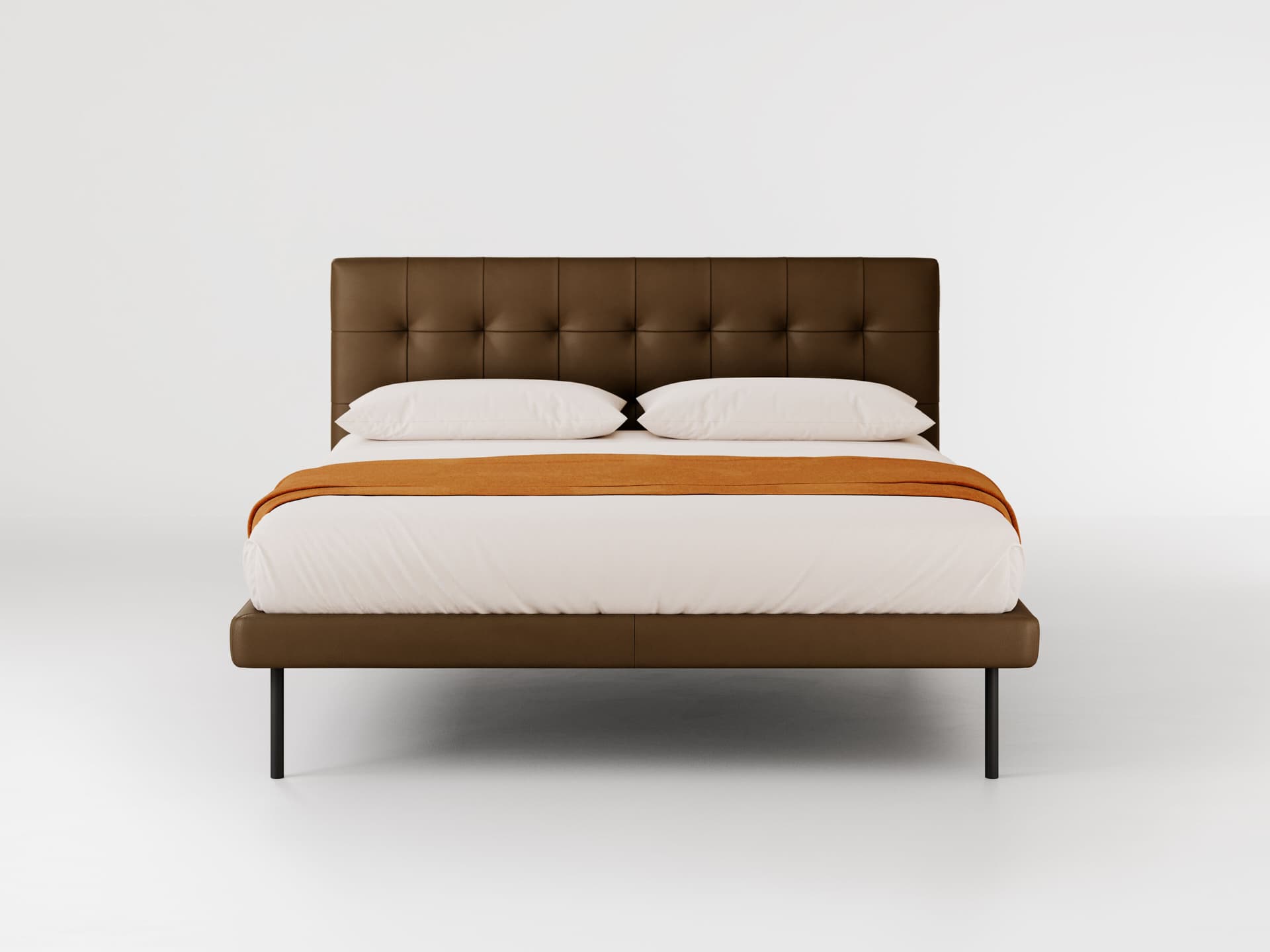 Bolzan
METROPOLITAN DELUXE
Double bed with upholstered headboard