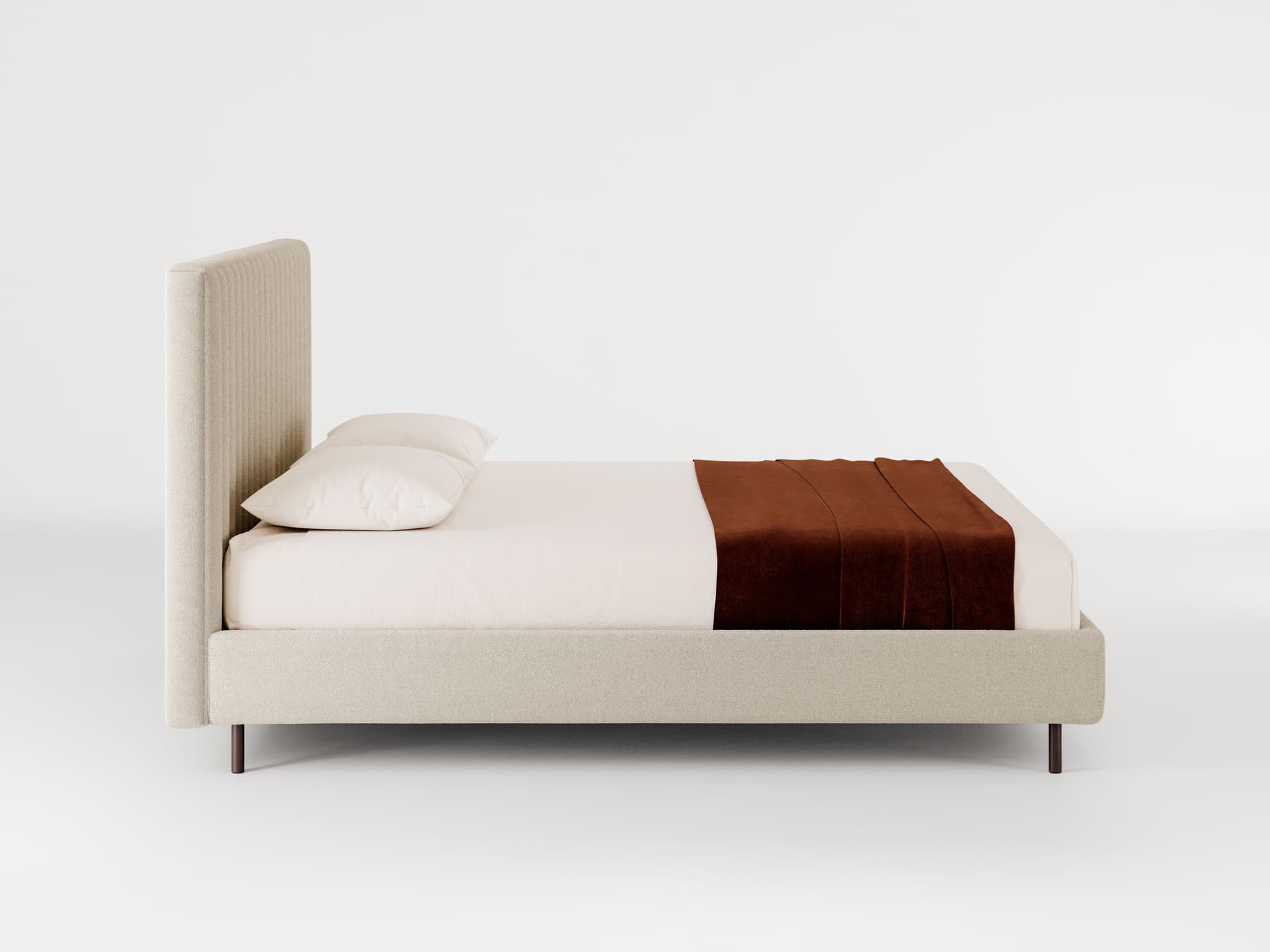 NOAH DELUXE MAISON - Двуспальная кровать из ткани