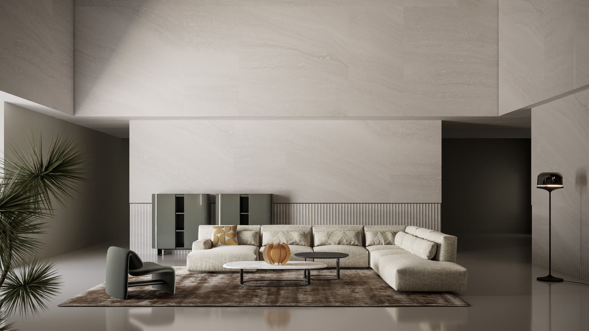 Bonaldo
BELLOALTO
Modular fabric sofa