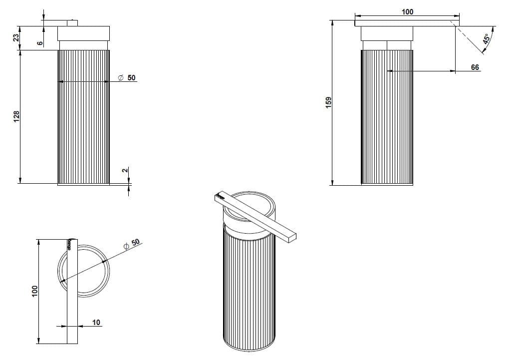 Bongio
ETNIS
Bathroom soap dispenser
