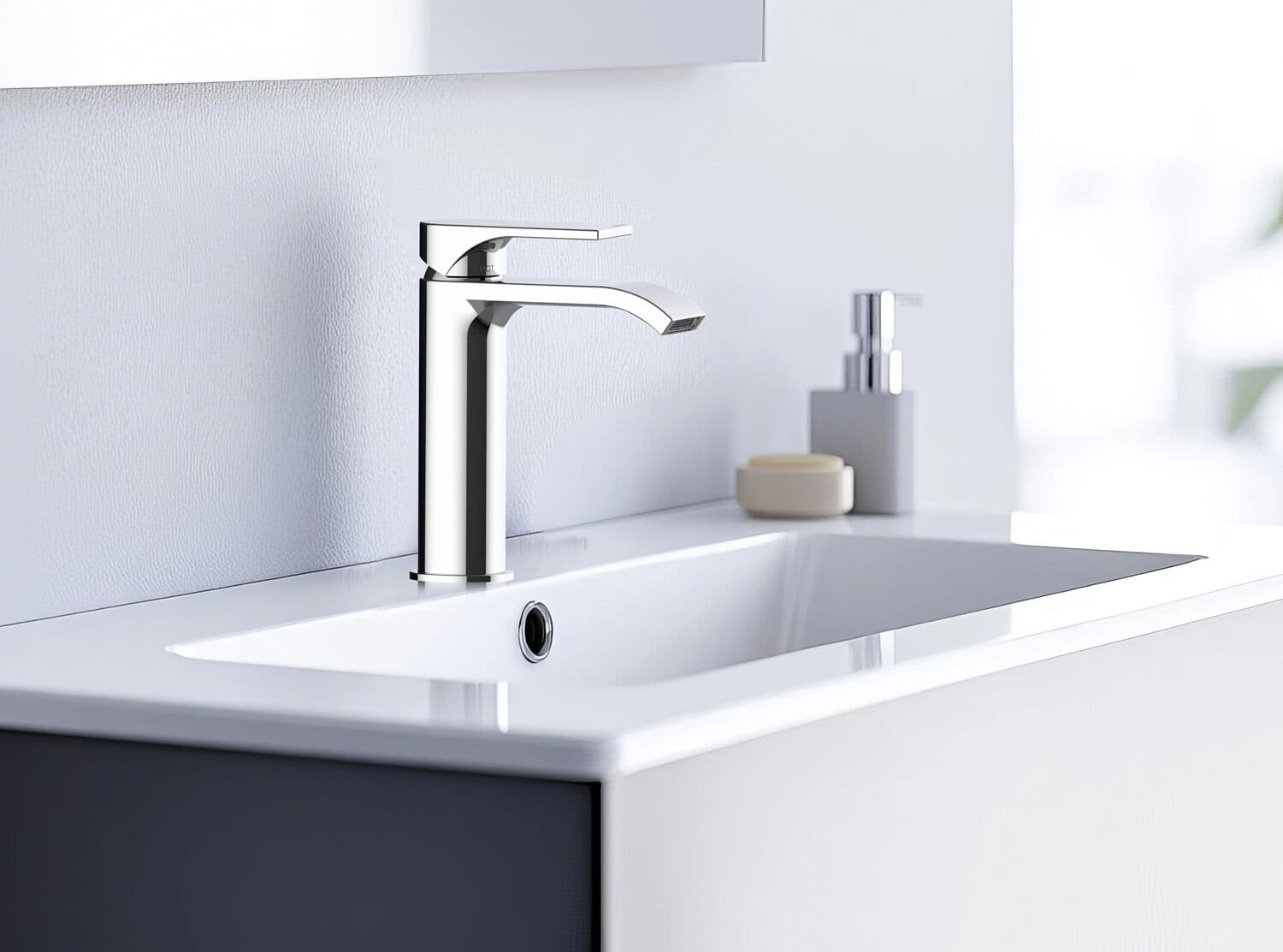 Bossini
APICE/2-M
Chromed brass washbasin mixer