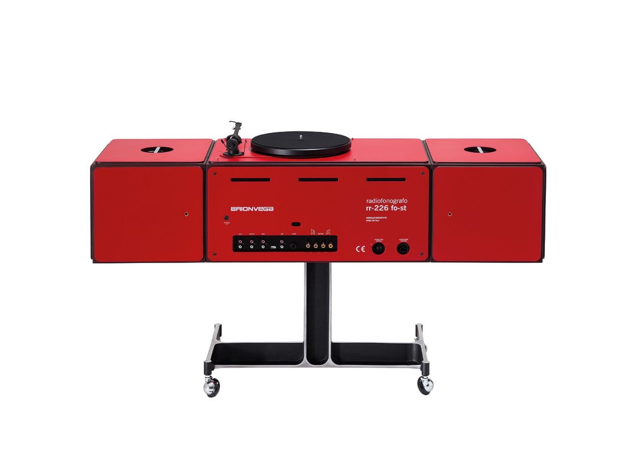 Brionvega
RADIOFONOGRAFO RED RR226
Wooden Radio