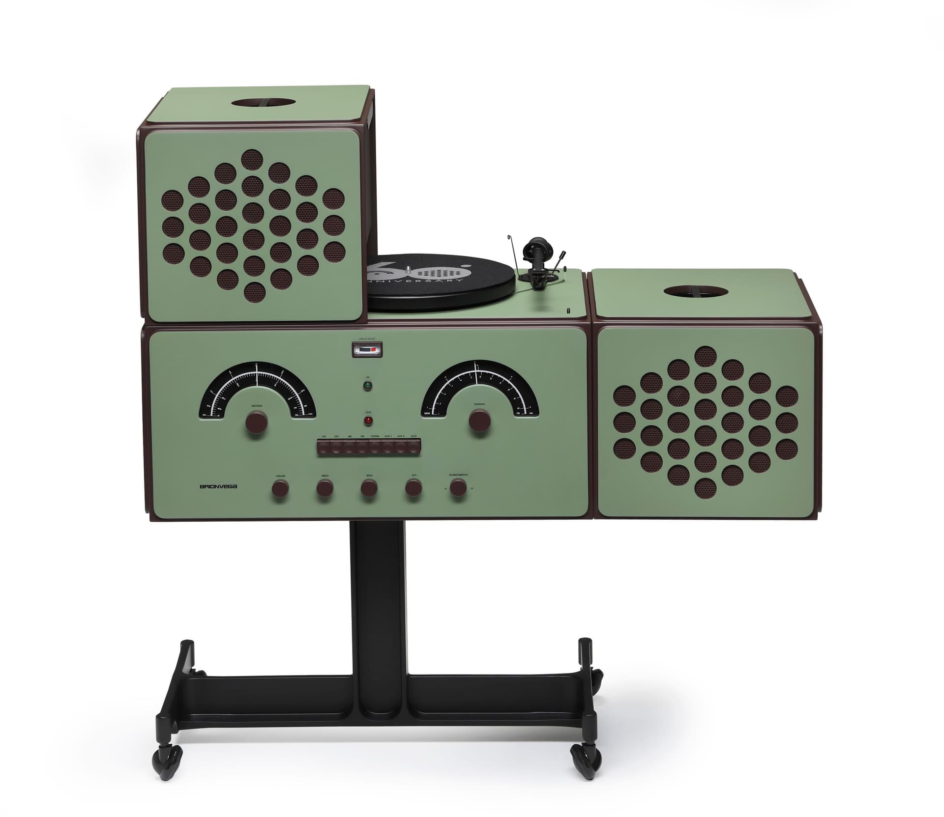 Brionvega
RADIOFONOGRAFO RR226 - 60TH ANNIVERSARY
Wooden Radio