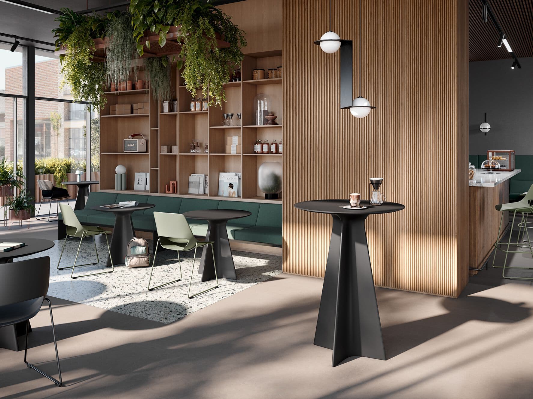 Brunner
WAVE LIGHT
Round wooden table