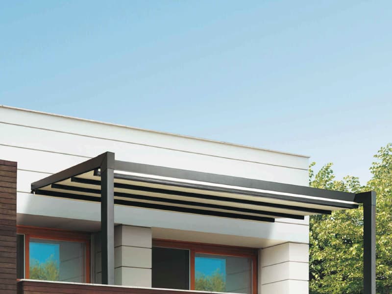 BT Italian Outdoor
R127 PERGOSTYLE
Wall-mounted aluminium pergola