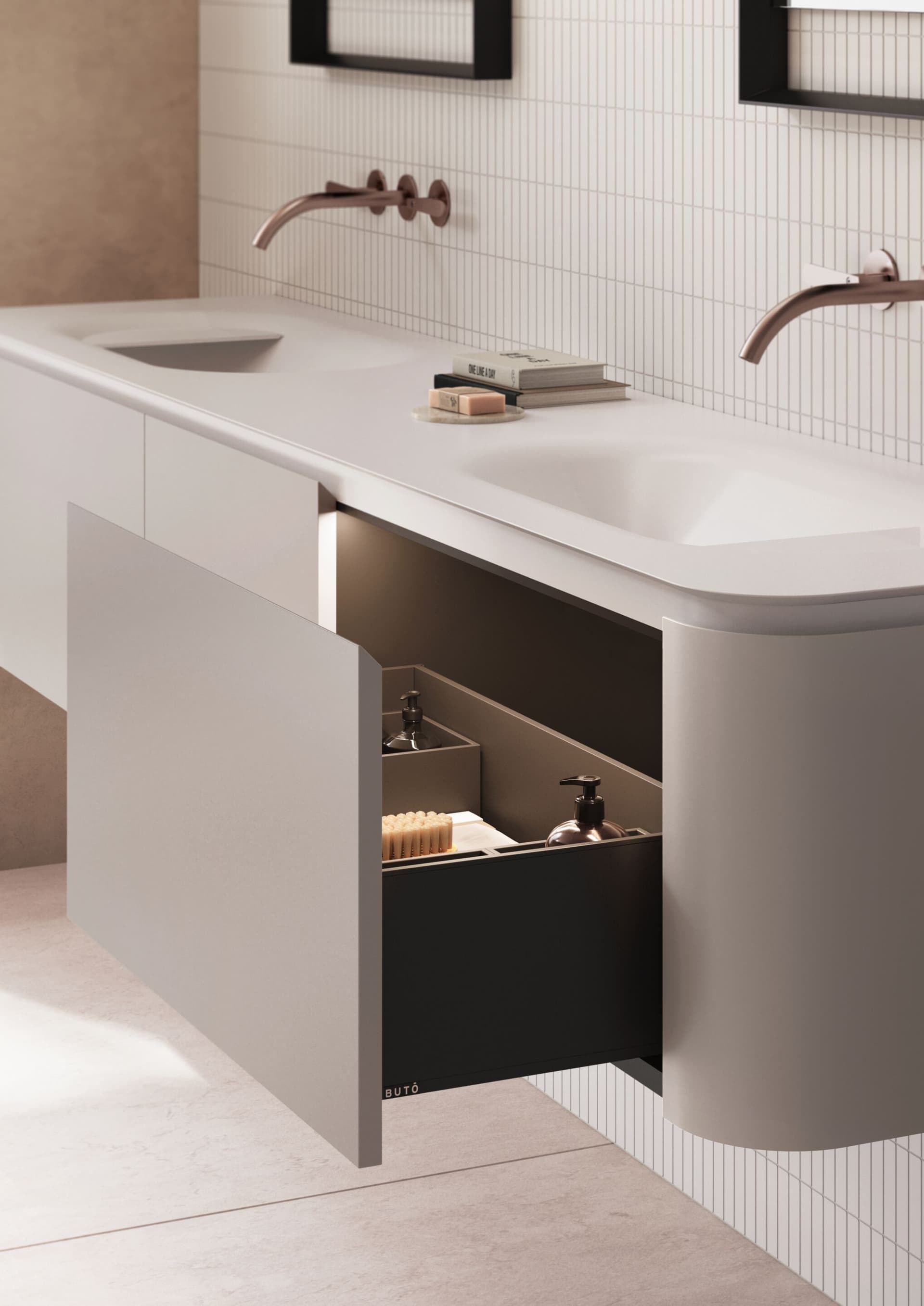 Buto
GALIANO
4-Drawer Wall-Mounted Unit