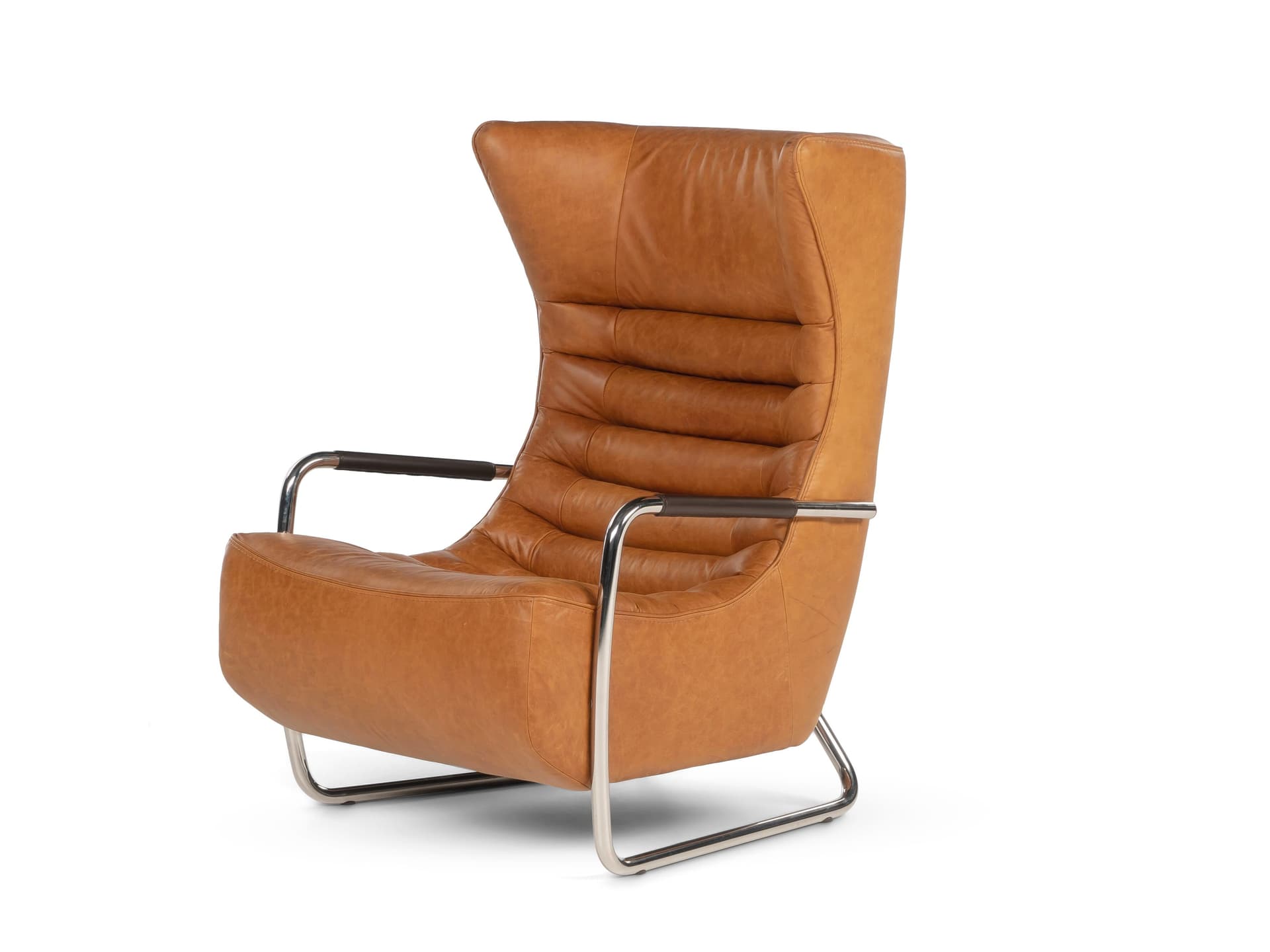 Calia Italia
GERRIT
Sled base wing leather armchair with armrests