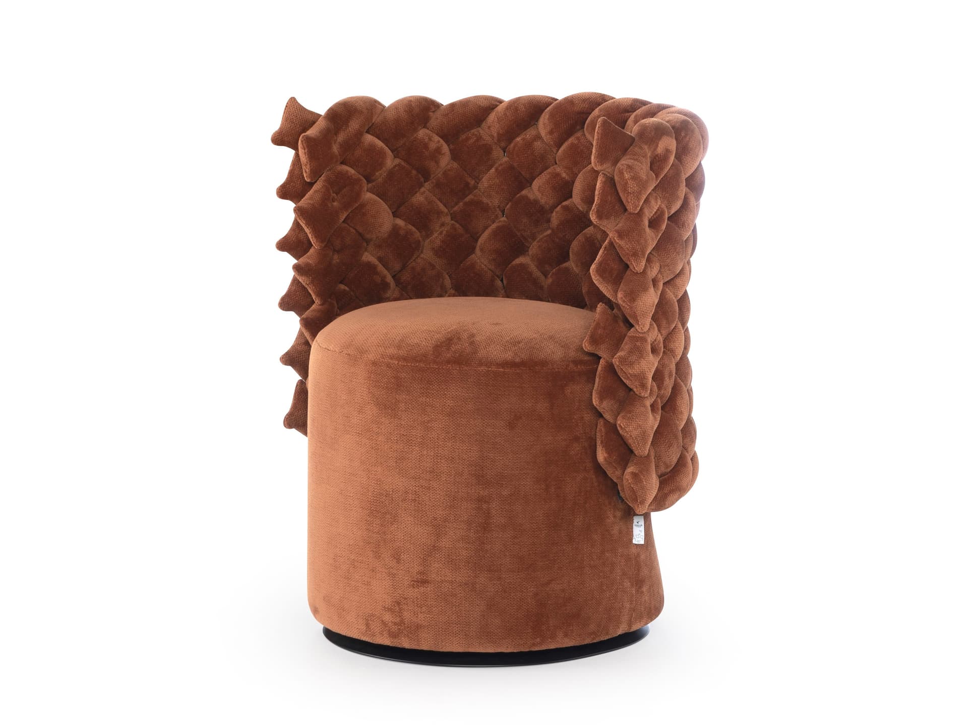 Calia Italia
GIUGGIOLA
Swivel fabric easy chair