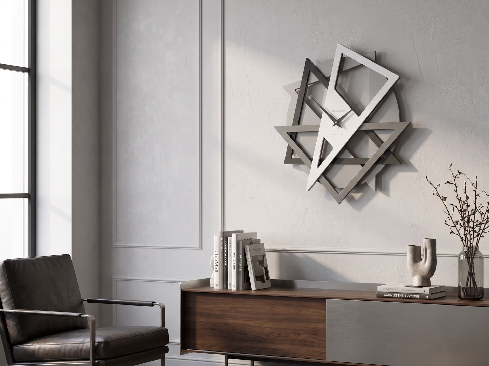 CalleaDesign
GEOLO
Wall-mounted MDF clock