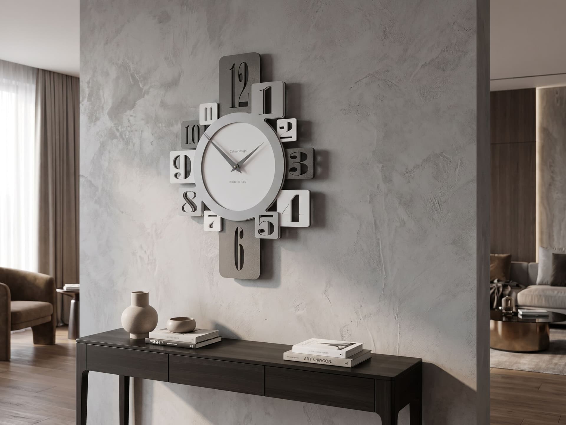 CalleaDesign
ONYX
Wall-mounted MDF clock