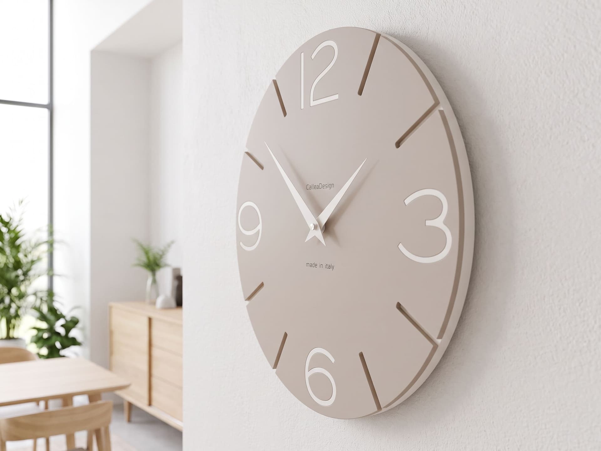 CalleaDesign
SMILE
Wall-mounted MDF clock