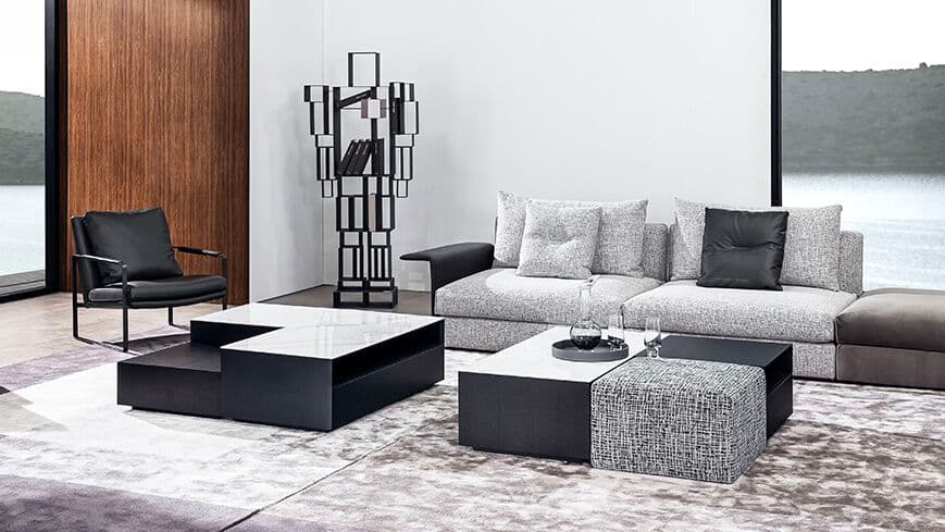 CAMERICH
BLEND
Modular system of coffee tables