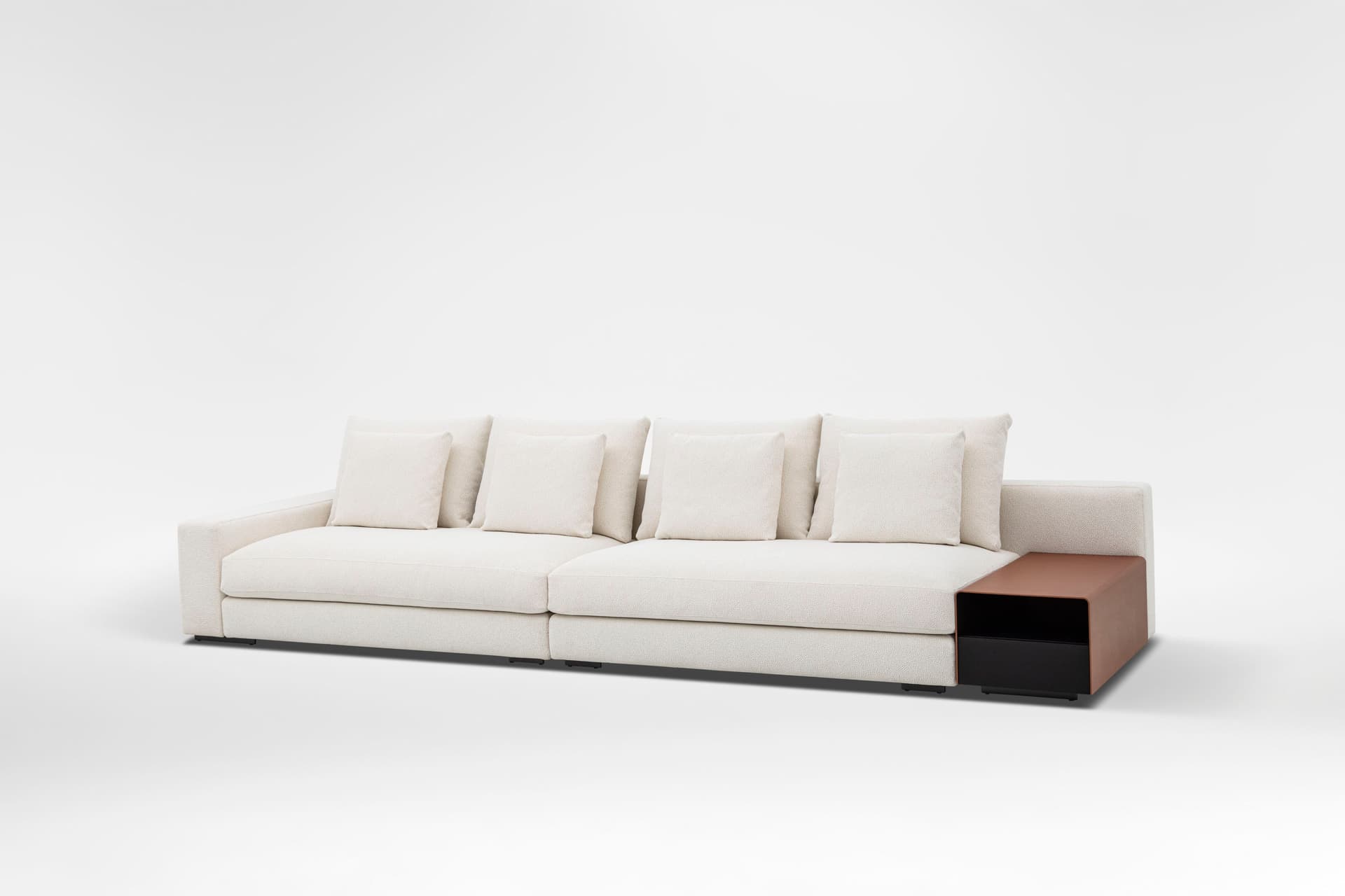CAMERICH
EPIC
Modular 4 seater fabric sofa