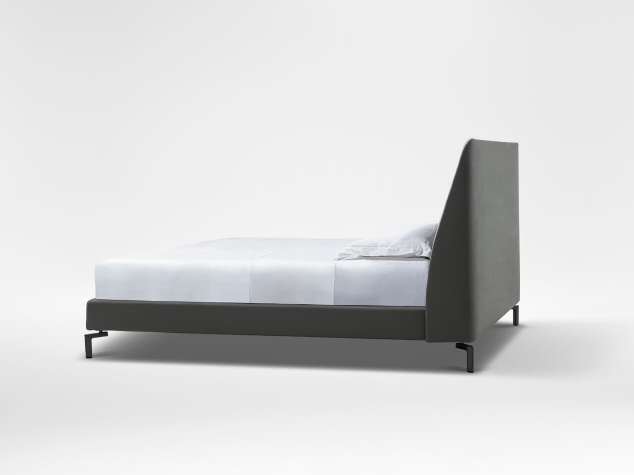 CAMERICH
MELODY
Fabric double bed with upholstered headboard