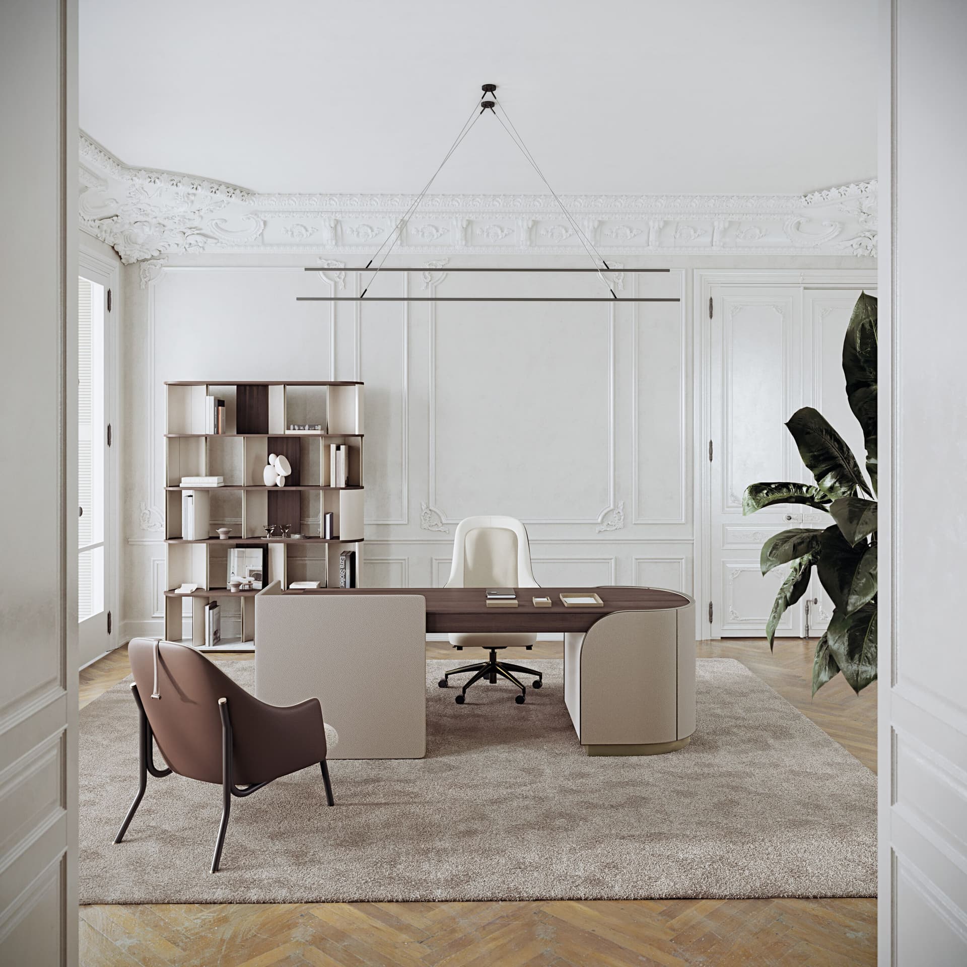 Capital Collection
ADELE
Fabric armchair with armrests