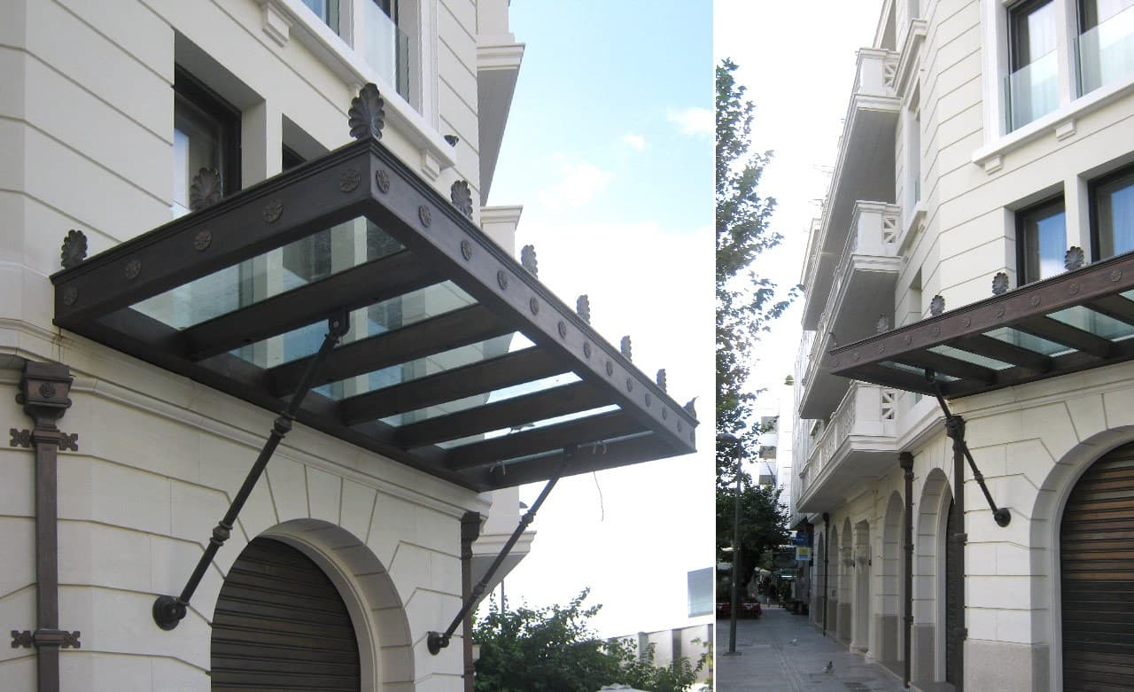 Capoferri Serramenti
Pensilina in vetro
Sliding panel shutter