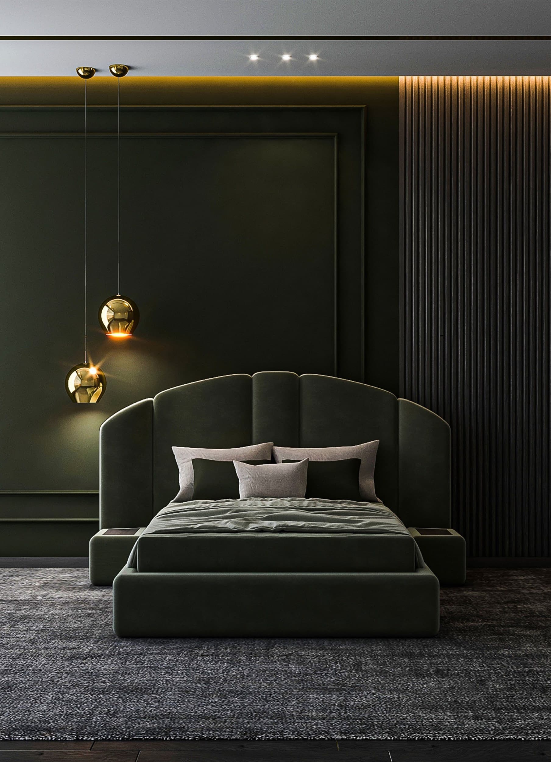 CASA +39
CONCEPT 01
Upholstered fabric double bed