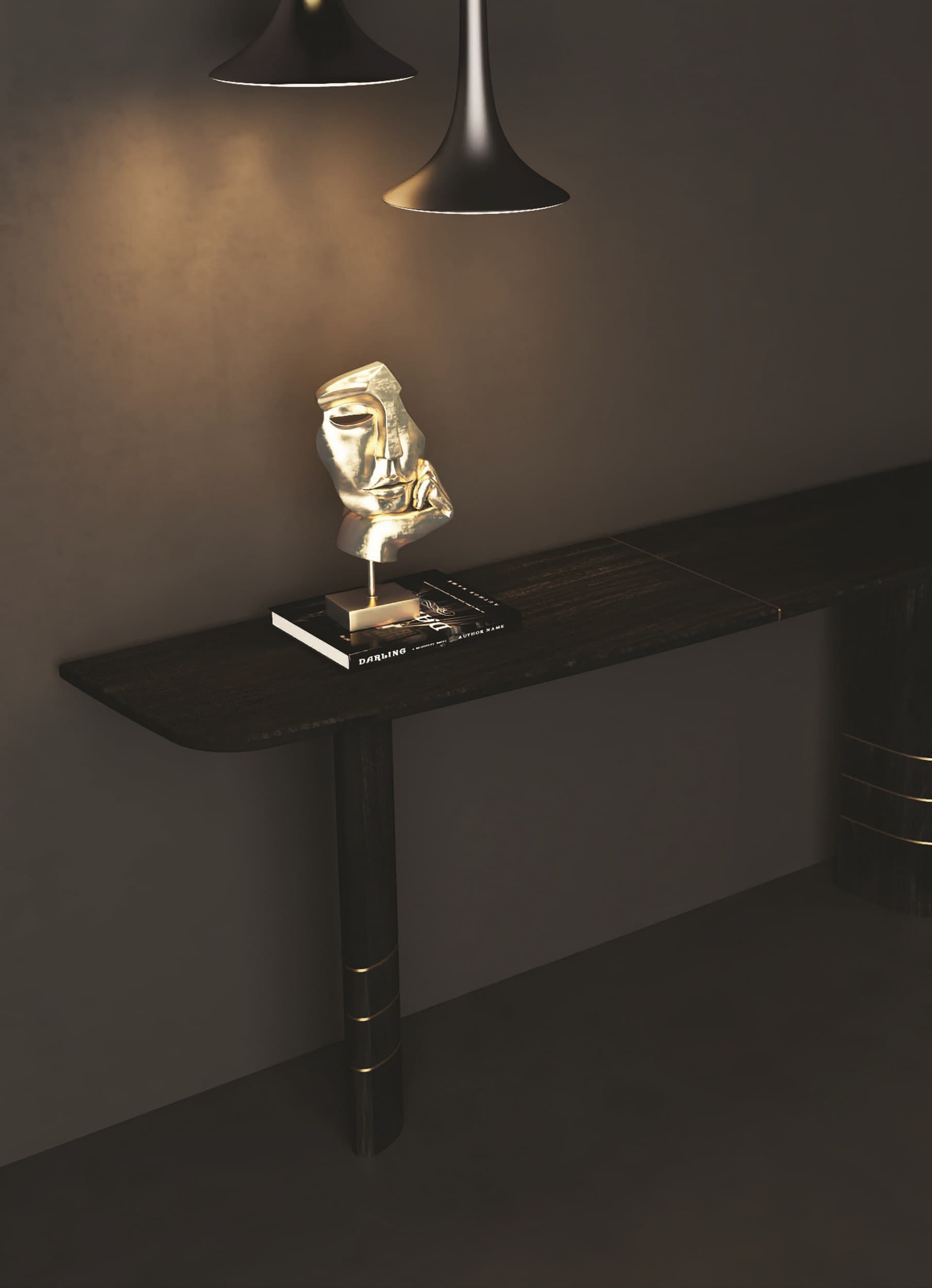 CASA +39
TORII
Rectangular wooden console table