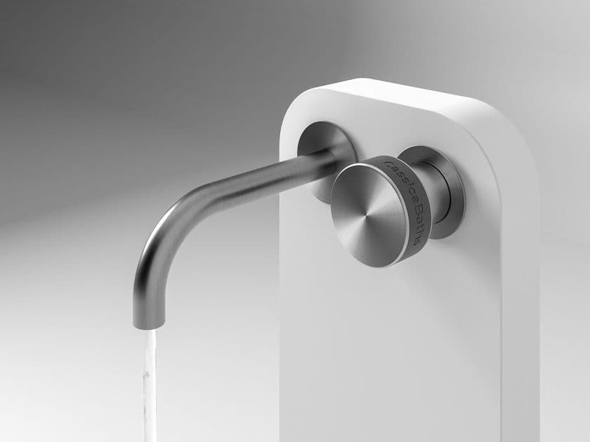 Cassica Baths
CYLINDER C
Wall-mounted stainless steel washbasin tap