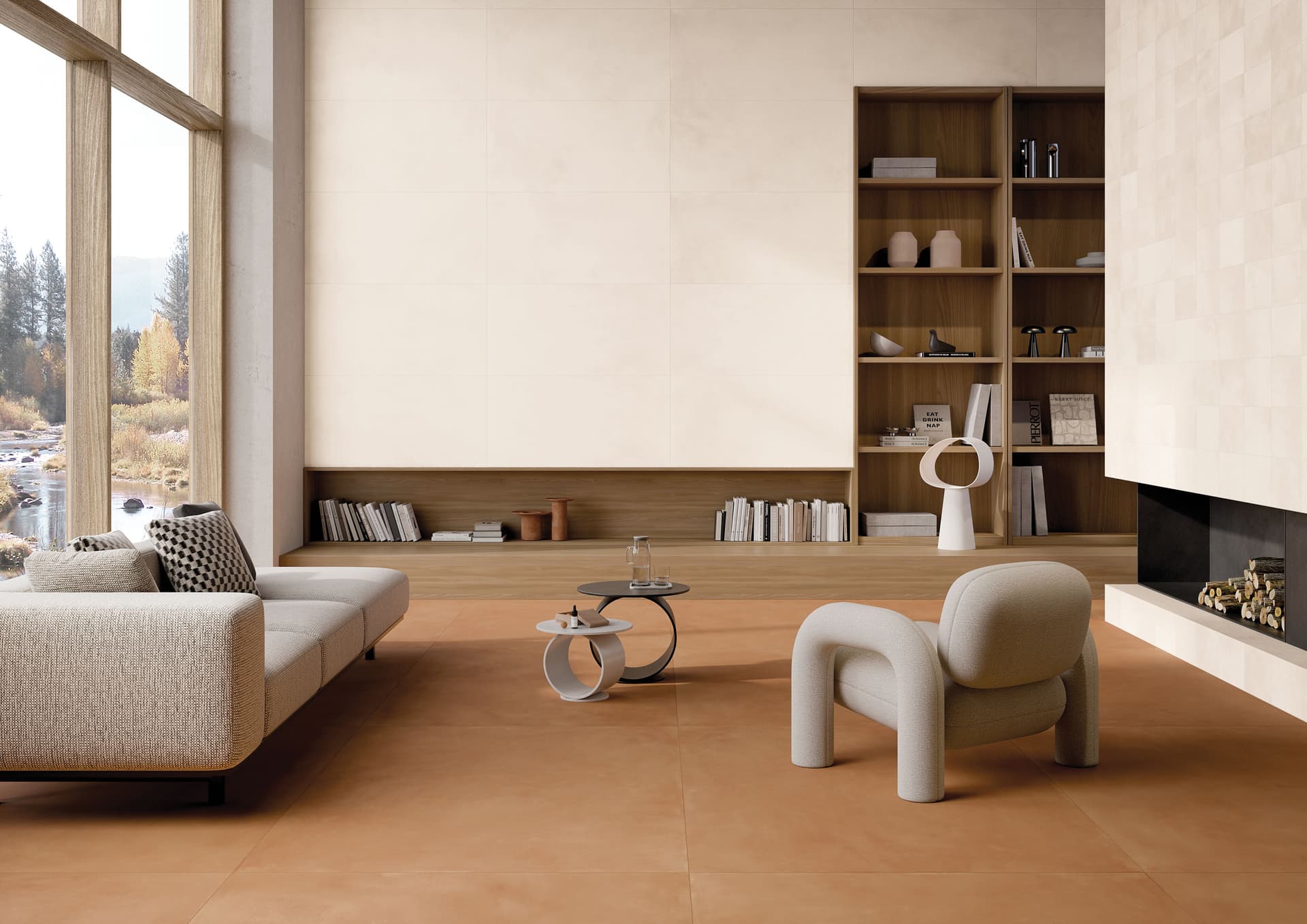 CERAMICHE KEOPE
COTTOMILANO - MATTONE
Porcelain stoneware wall/floor tiles with terracotta effect